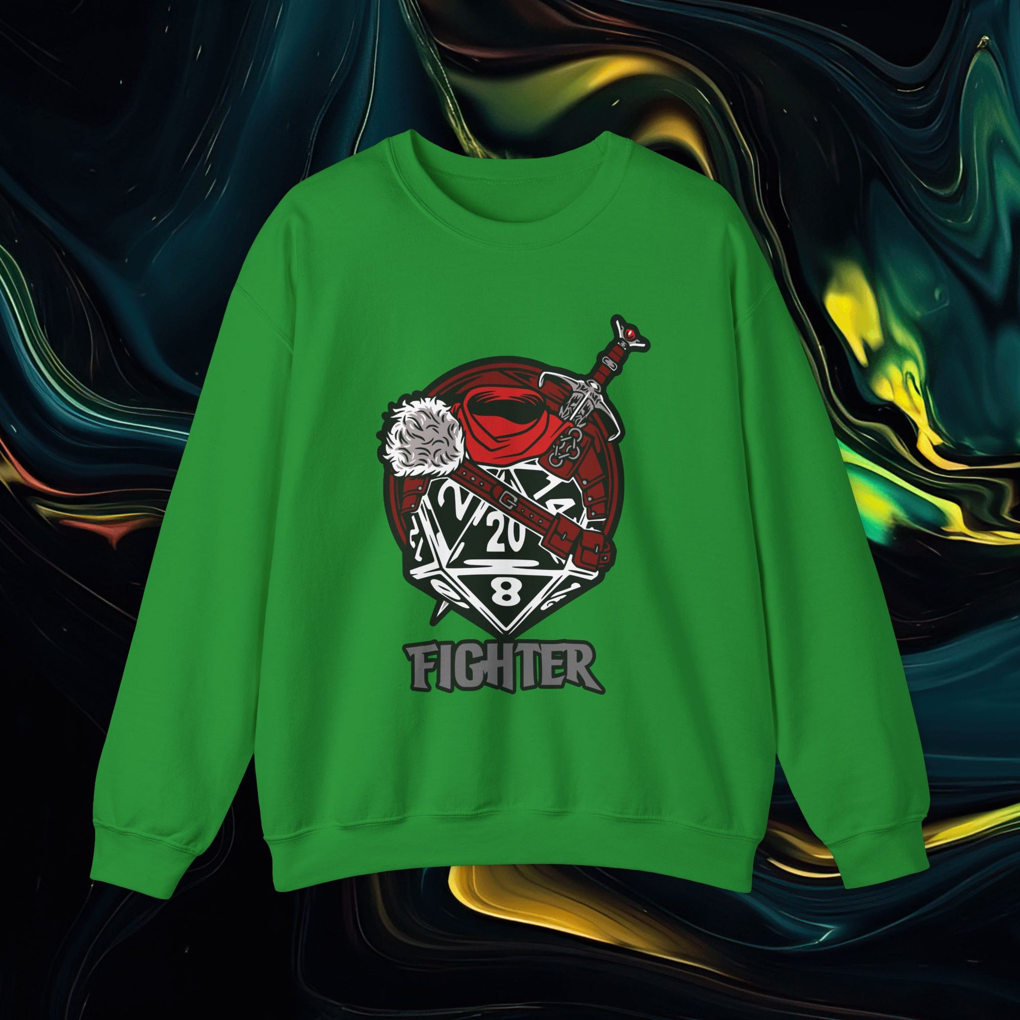 Fighter | Gildan 18000 | Unisex Heavy Blend™ Crewneck Sweatshirt