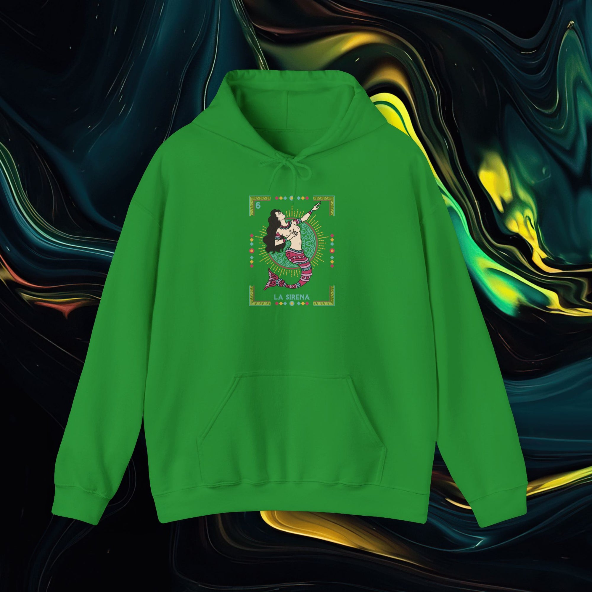 Sirena | Gildan 18500 | Unisex Heavy Blend™ Hooded Sweatshirt
