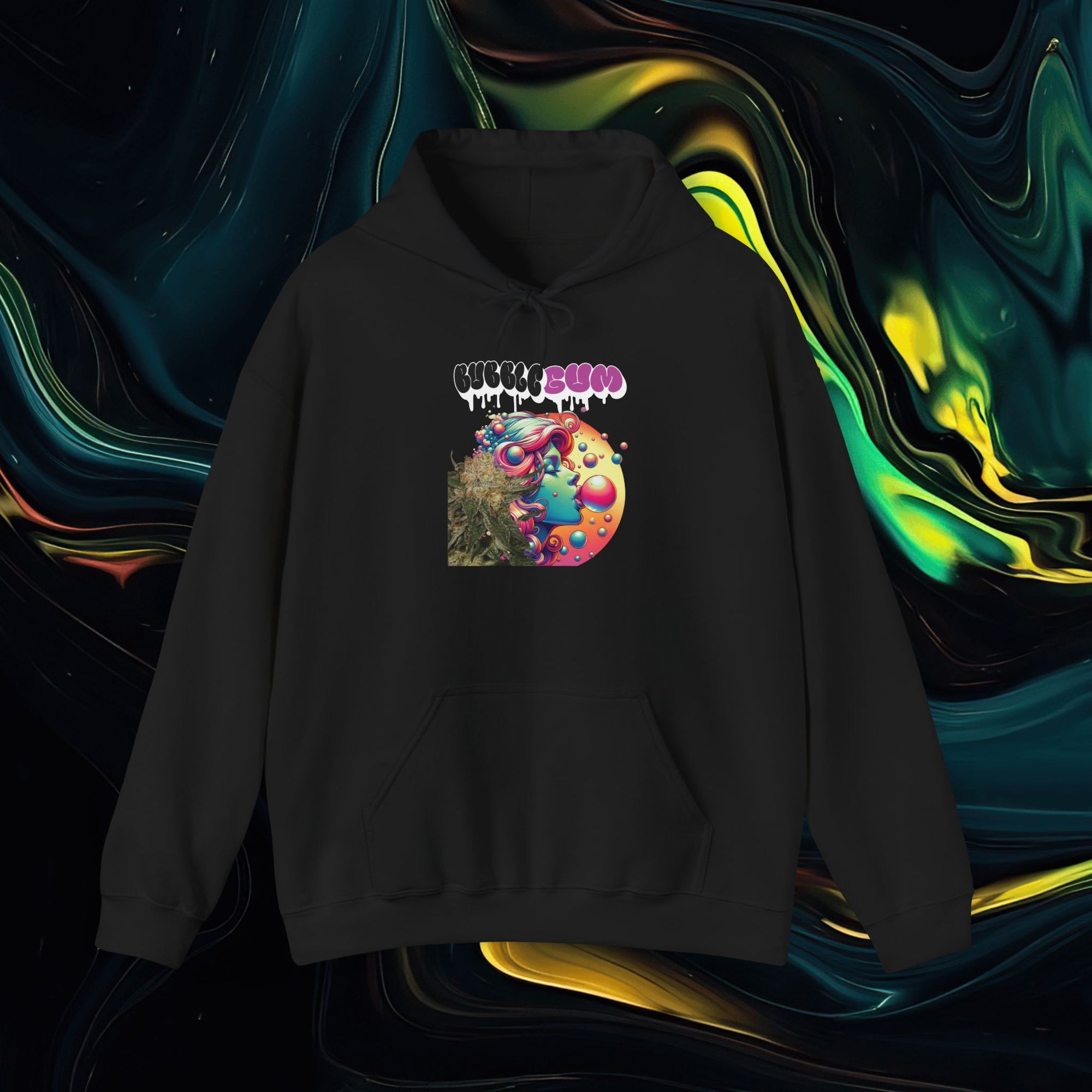 Bubble Gum | Gildan 18500 | Unisex Heavy Blend™ Hooded Sweatshirt