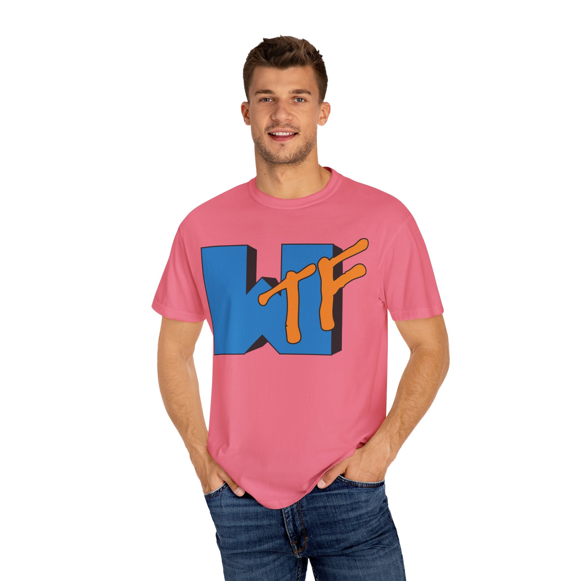 Wtf | Comfort Colors C1717 | Unisex Garment-Dyed T-shirt