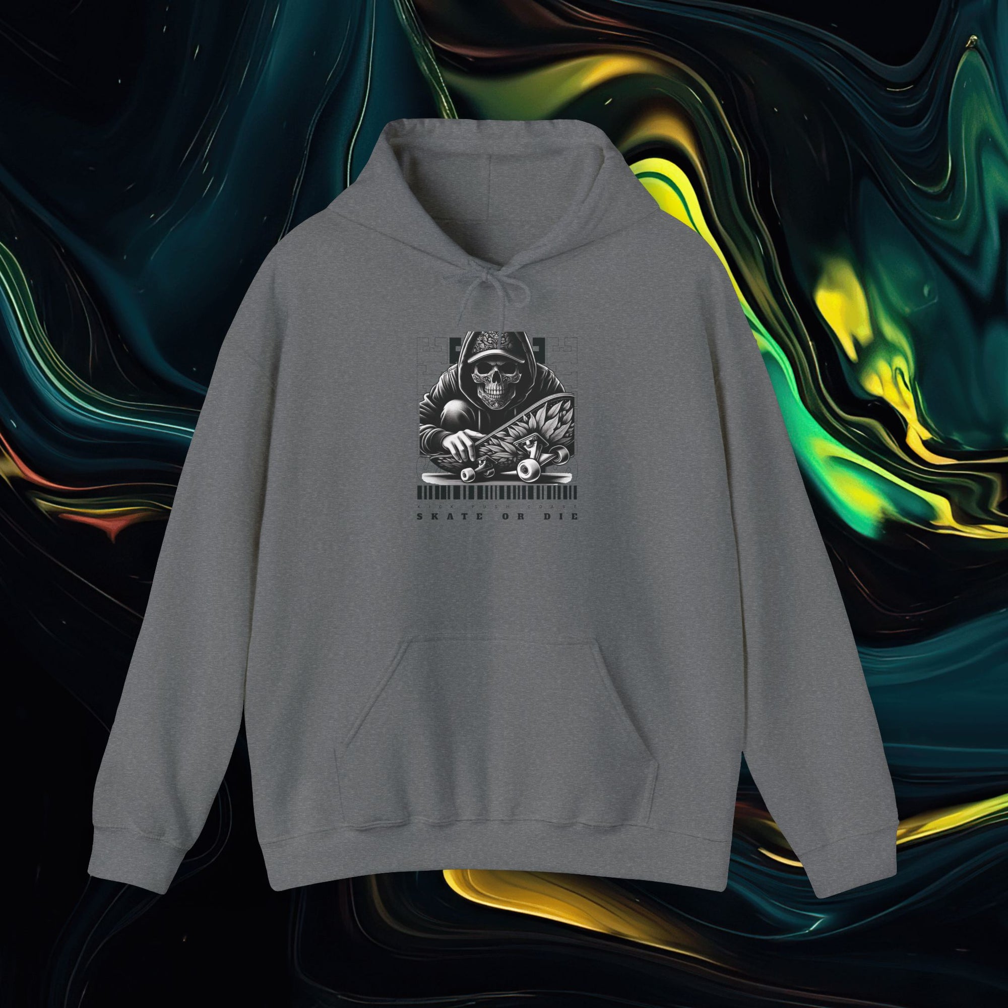 Skate or Die | Gildan 18500 | Unisex Heavy Blend™ Hooded Sweatshirt