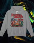 Houses & Humans | Comfort Colors 1467 | Unisex Lightweight Hooded Sweatshirt