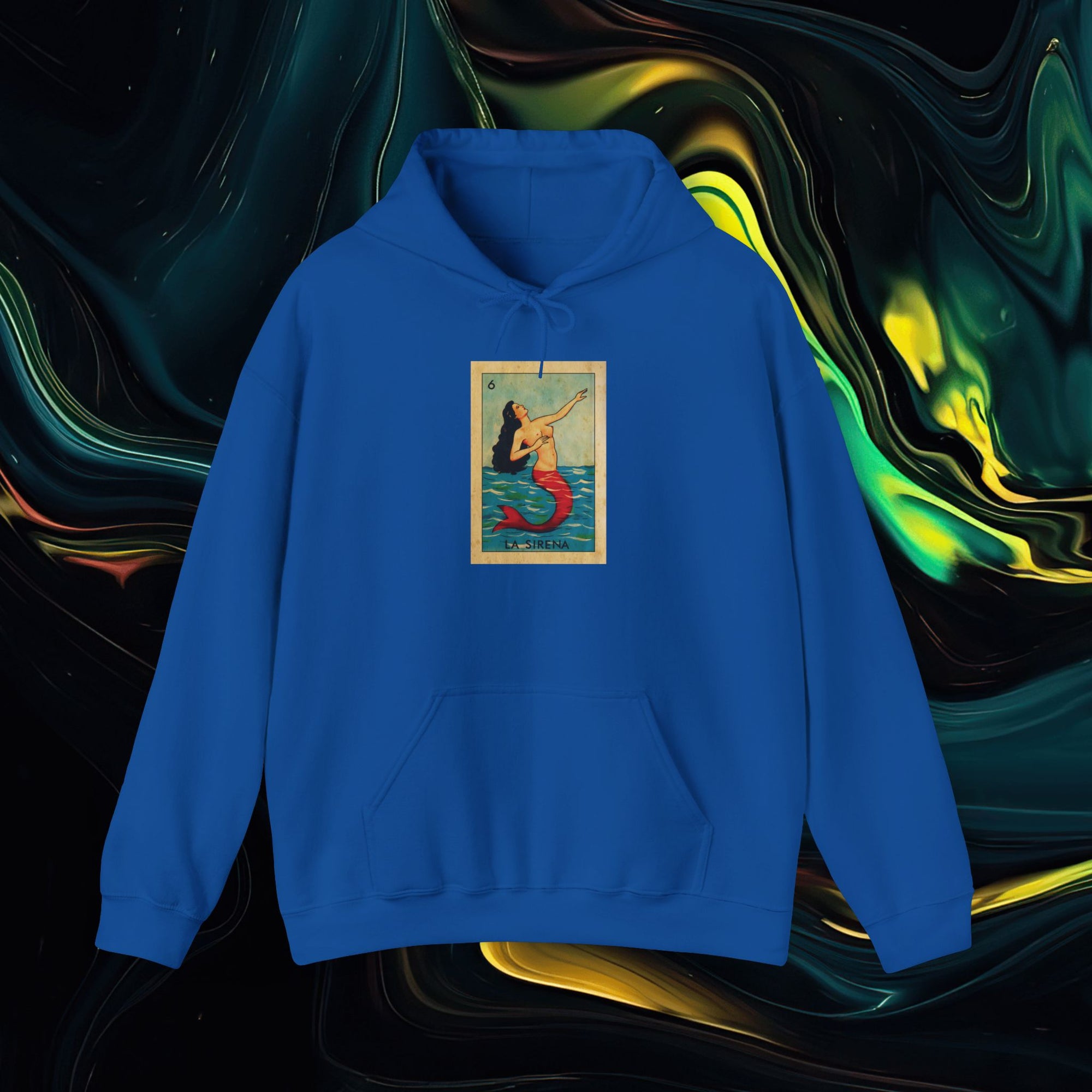 Sirena | Gildan 18500 | Unisex Heavy Blend™ Hooded Sweatshirt