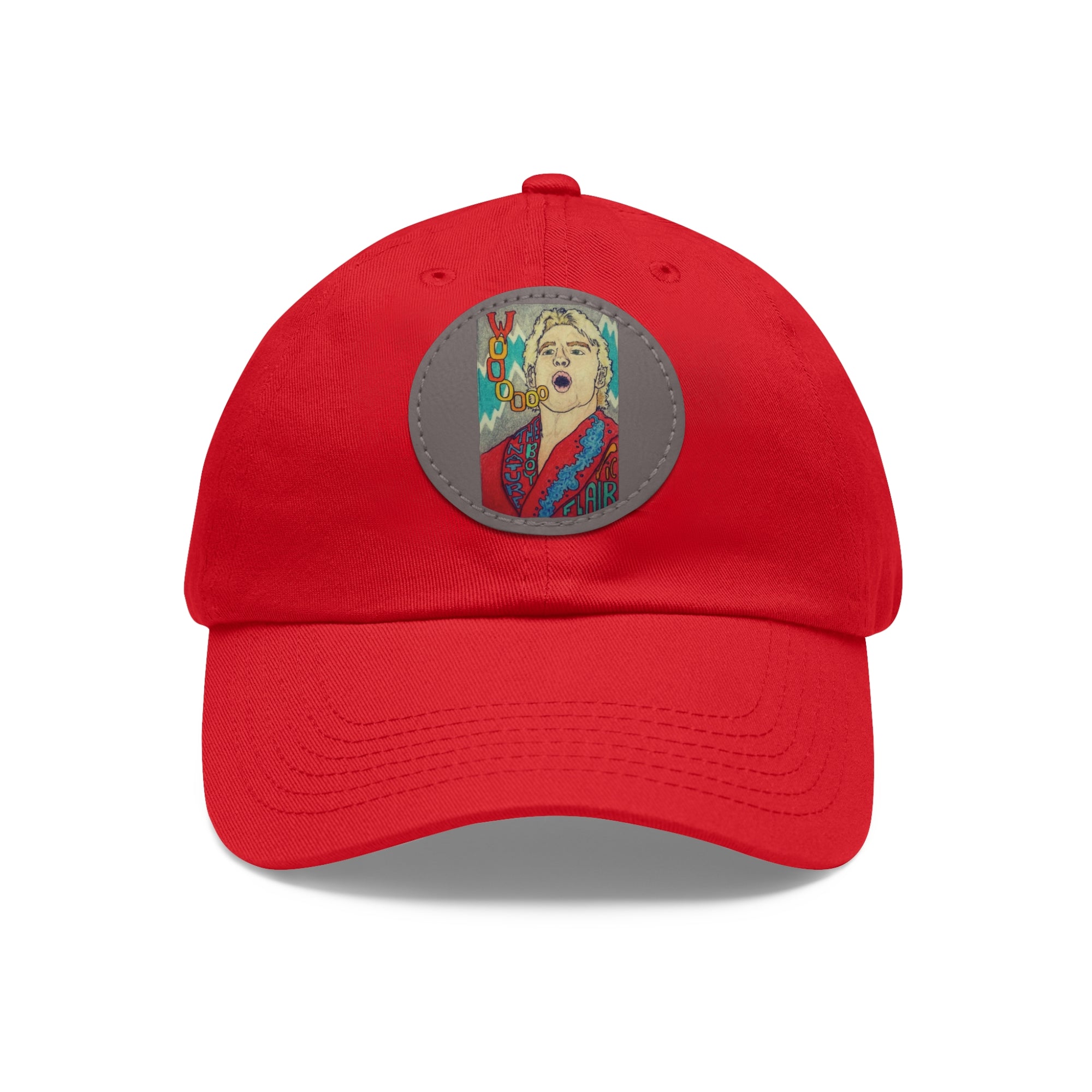 Wooo | Dad Hat with Leather Patch