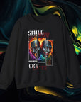 Smile Now Cry Later | Gildan 18000 | Unisex Heavy Blend™ Crewneck Sweatshirt
