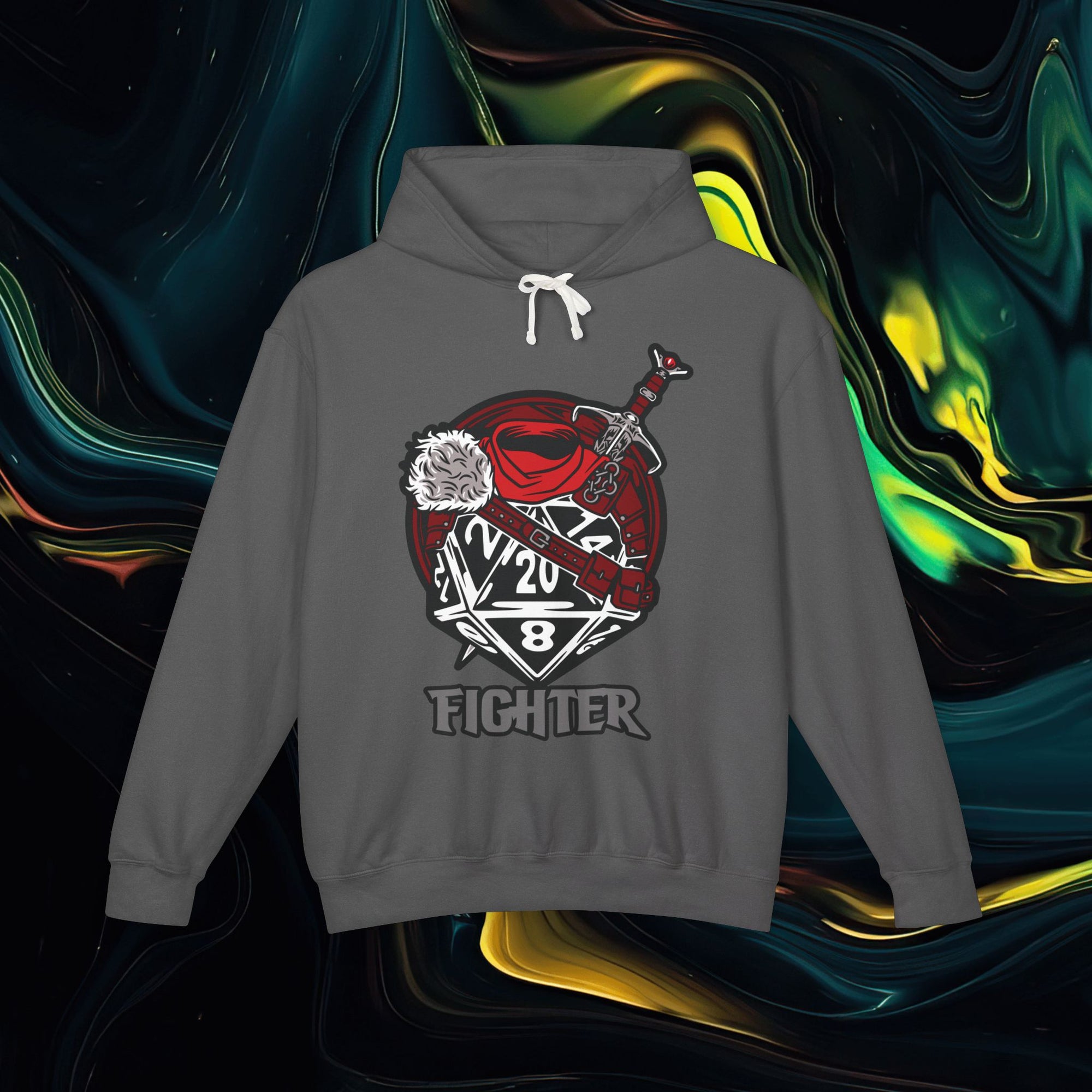 Fighter | Comfort Colors 1467 | Unisex Lightweight Hooded Sweatshirt