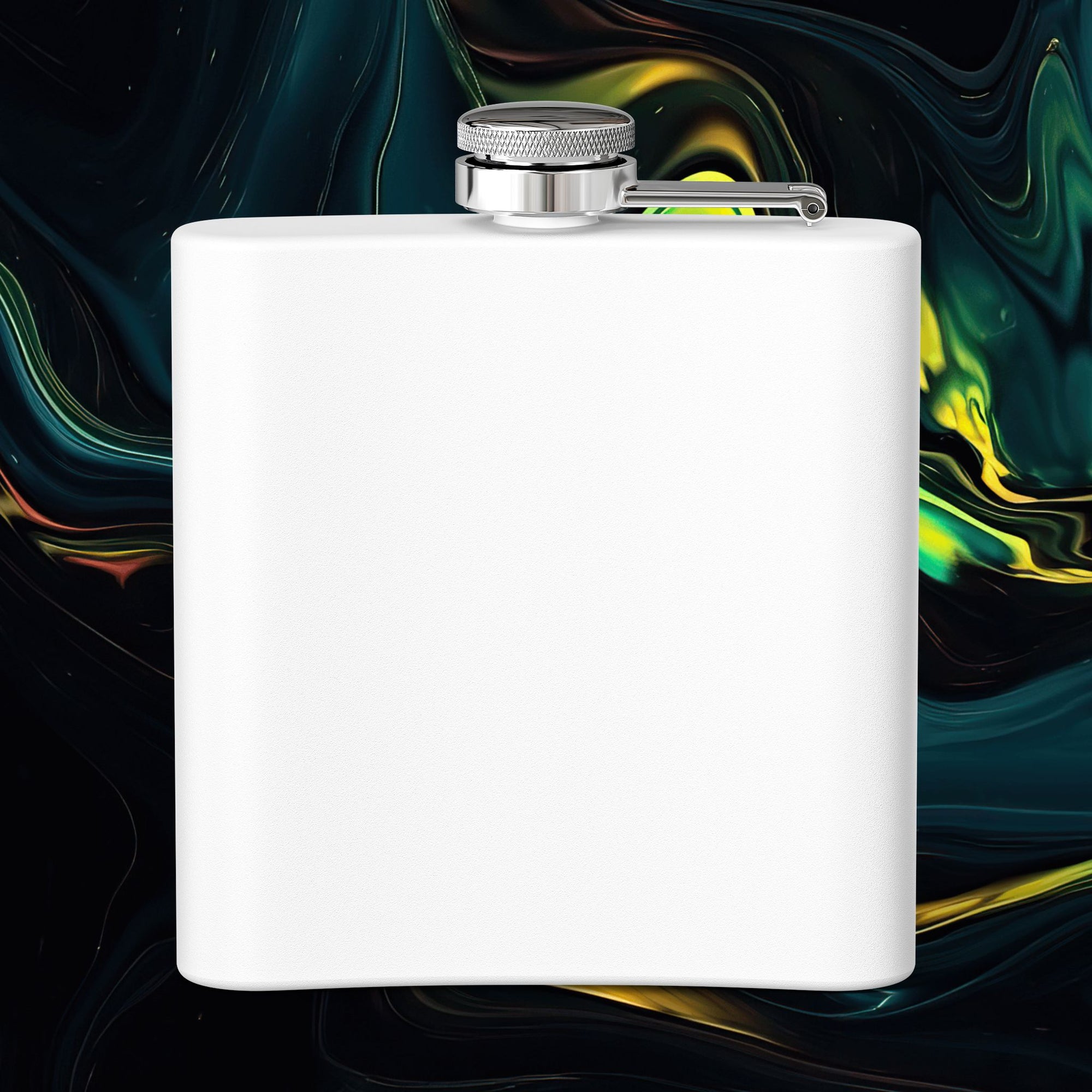 Wooo | Stainless Steel Flask - 6oz Hip Flask for Parties &amp; Celebrations