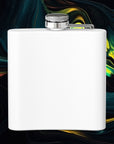 Wooo | Stainless Steel Flask - 6oz Hip Flask for Parties & Celebrations