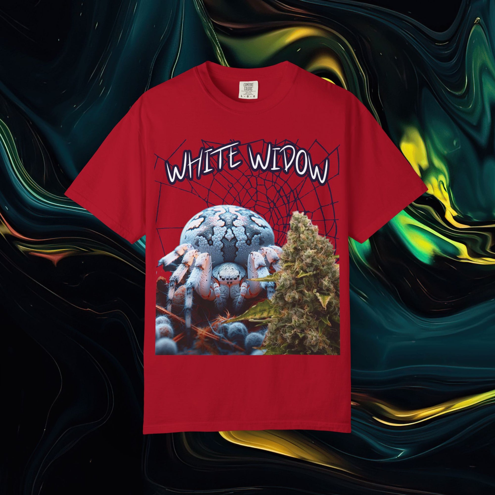 White Widow | Comfort Colors C1717 | Unisex Garment-Dyed T-shirt