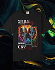 Smile Now Cry Later | Comfort Colors C1717 | Unisex Garment-Dyed T-shirt