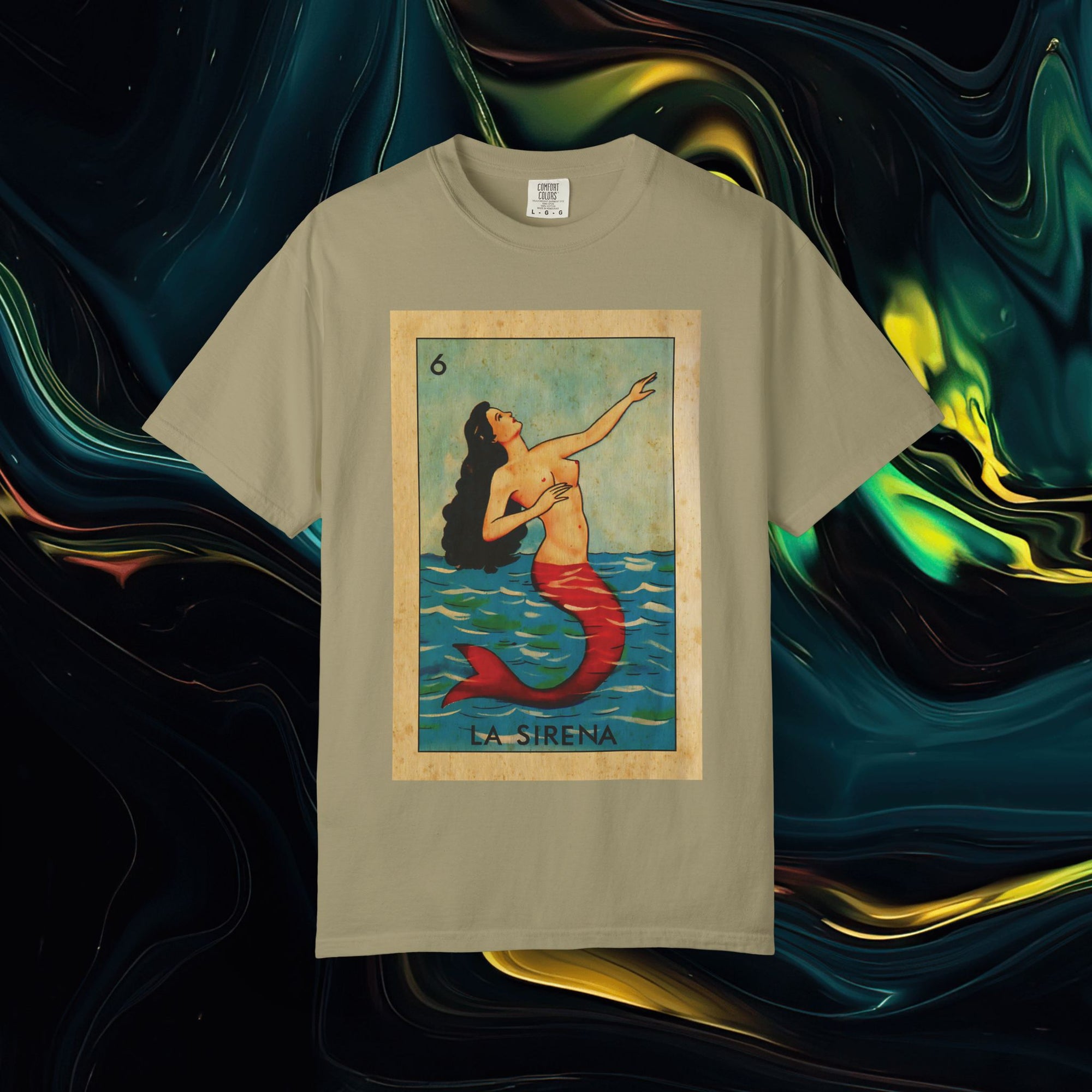 Sirena | Comfort Colors C1717 | Unisex Garment-Dyed T-shirt
