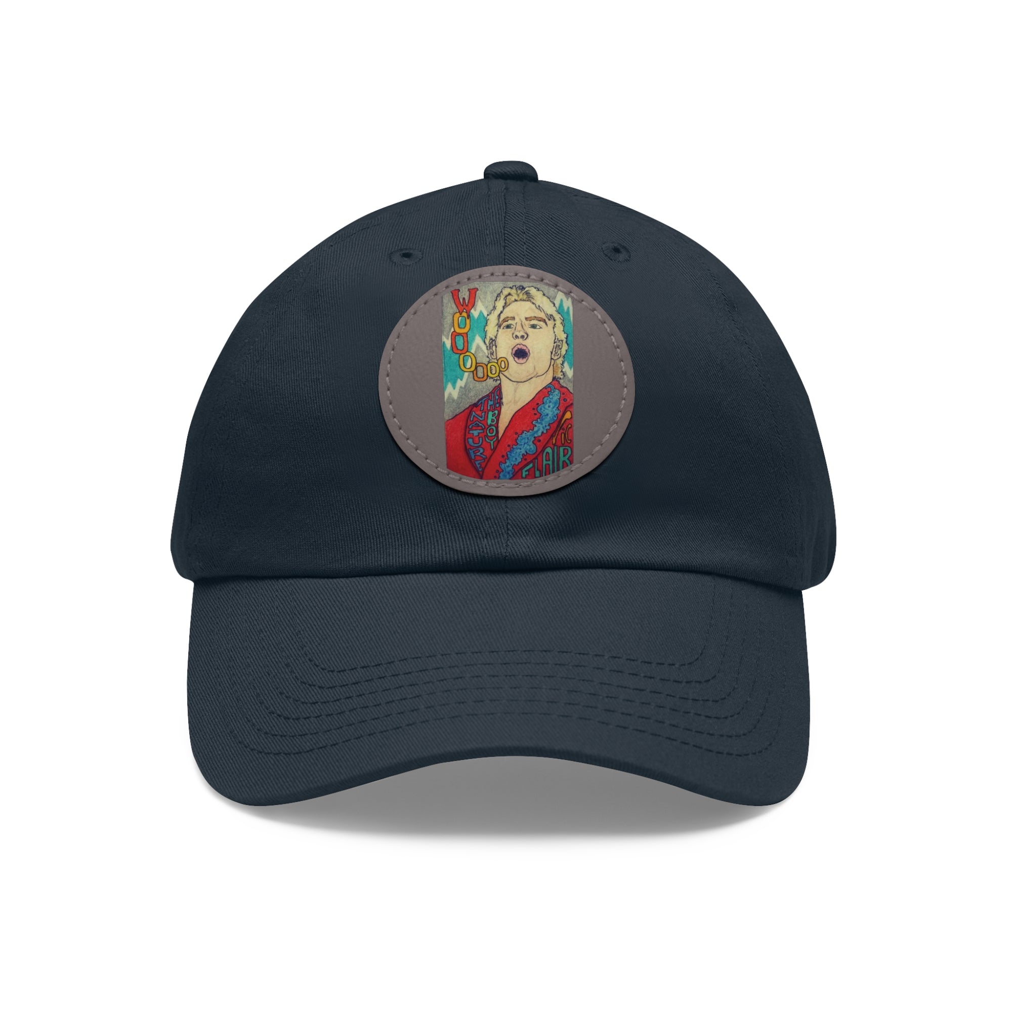 Wooo | Dad Hat with Leather Patch