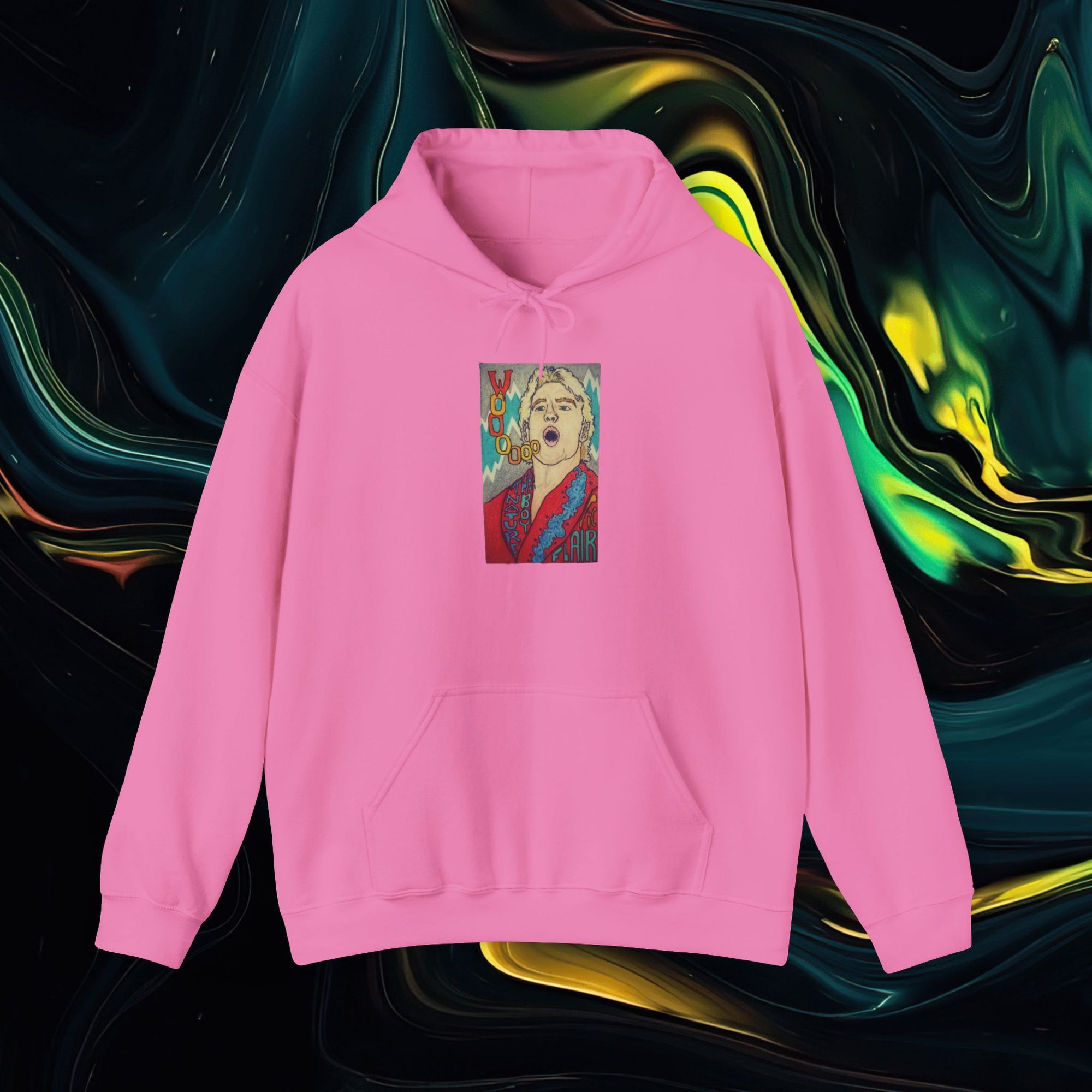Wooo | Gildan 18500 | Unisex Heavy Blend™ Hooded Sweatshirt