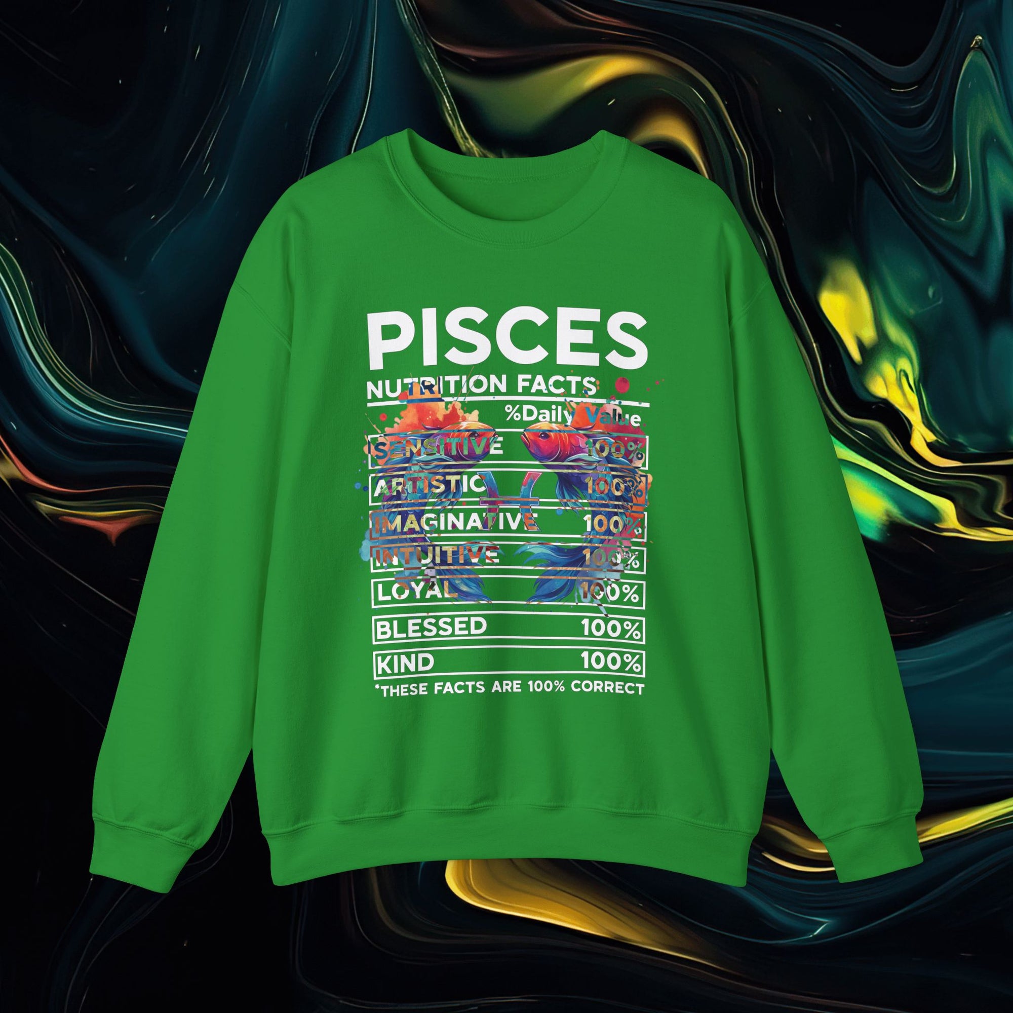 Pisces | Gildan 18000 | Unisex Heavy Blend™ Crewneck Sweatshirt