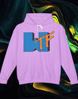 Wtf | Comfort Colors 1467 | Unisex Lightweight Hooded Sweatshirt