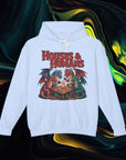 Houses & Humans | Comfort Colors 1467 | Unisex Lightweight Hooded Sweatshirt