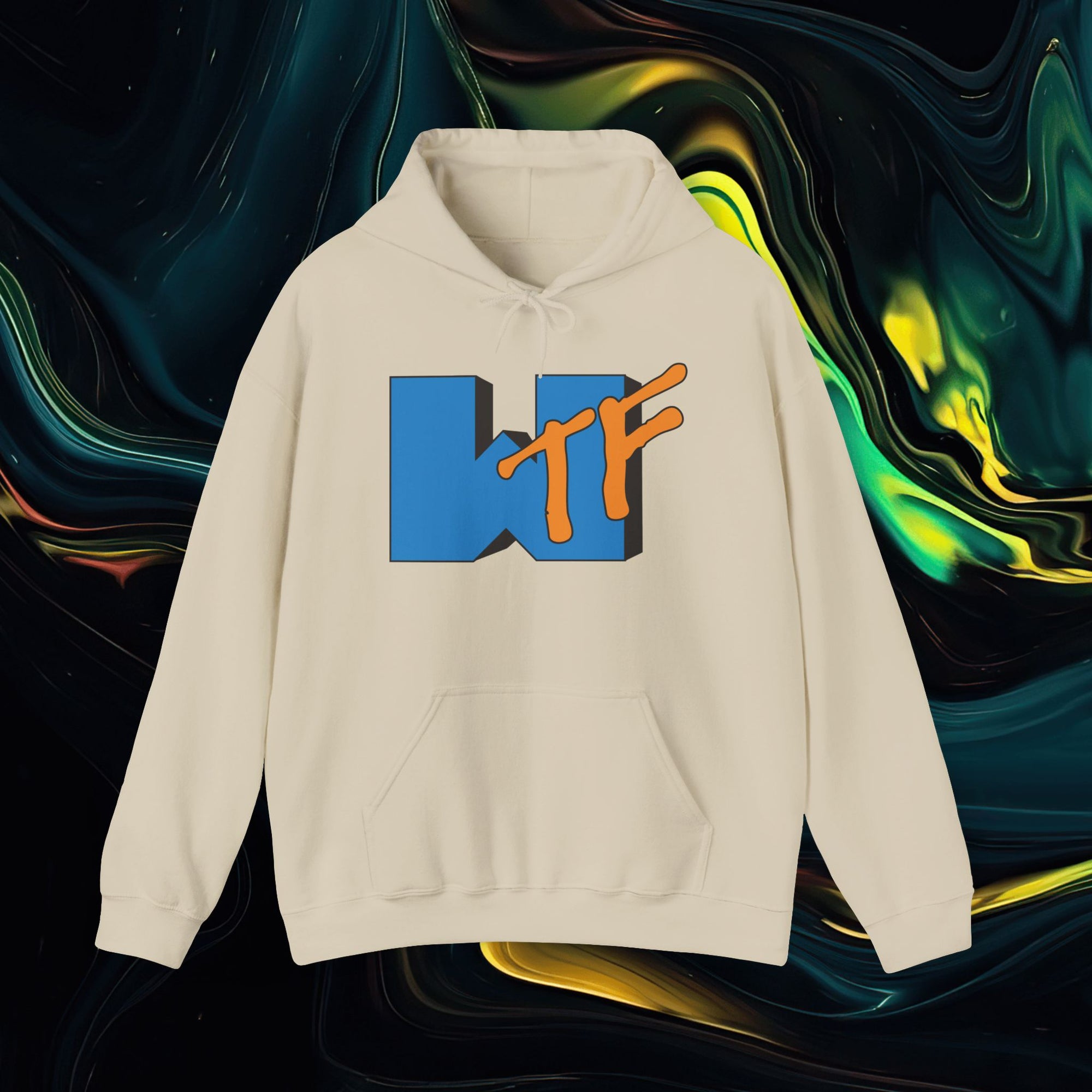 Wtf | Gildan 18500 | Unisex Heavy Blend™ Hooded Sweatshirt