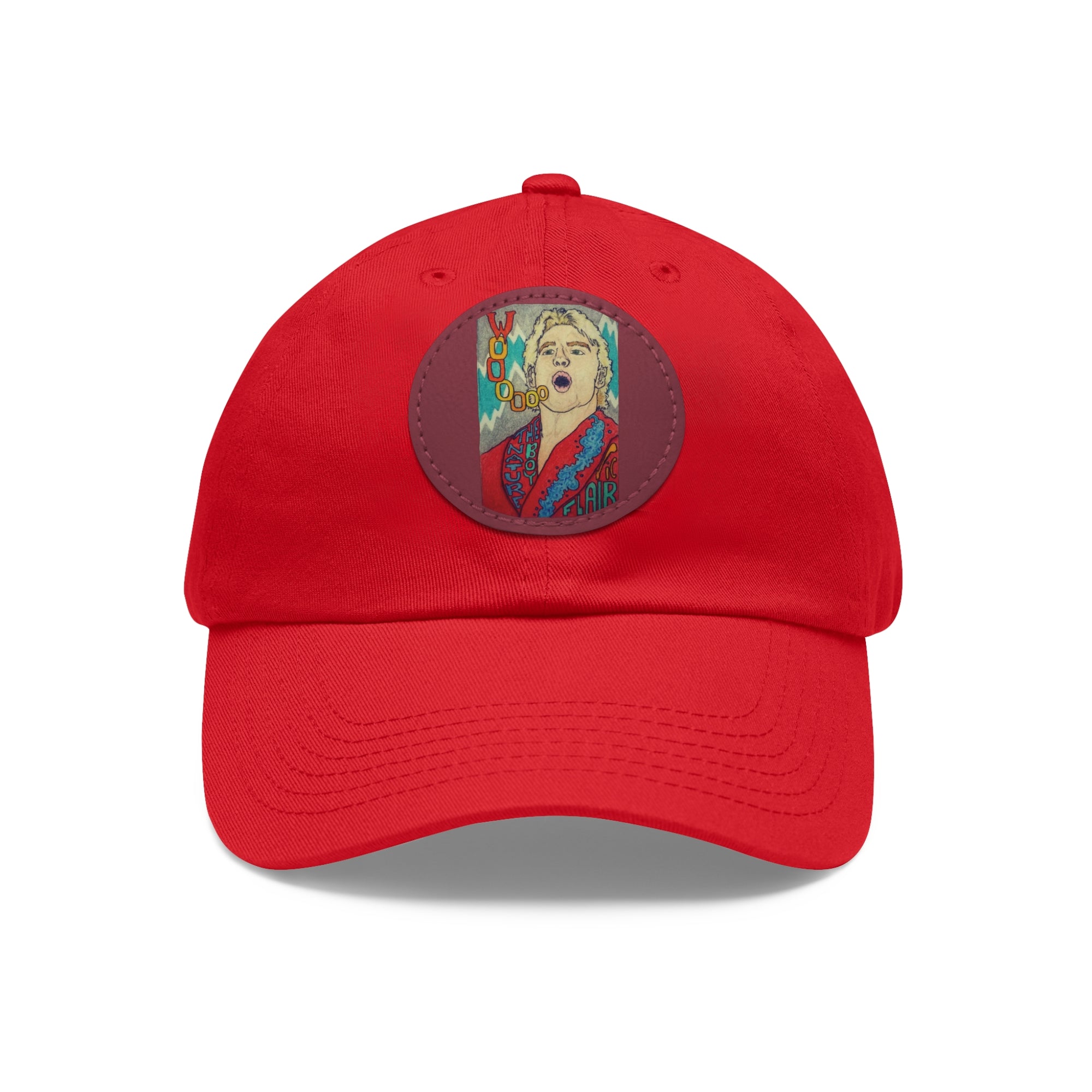 Wooo | Dad Hat with Leather Patch