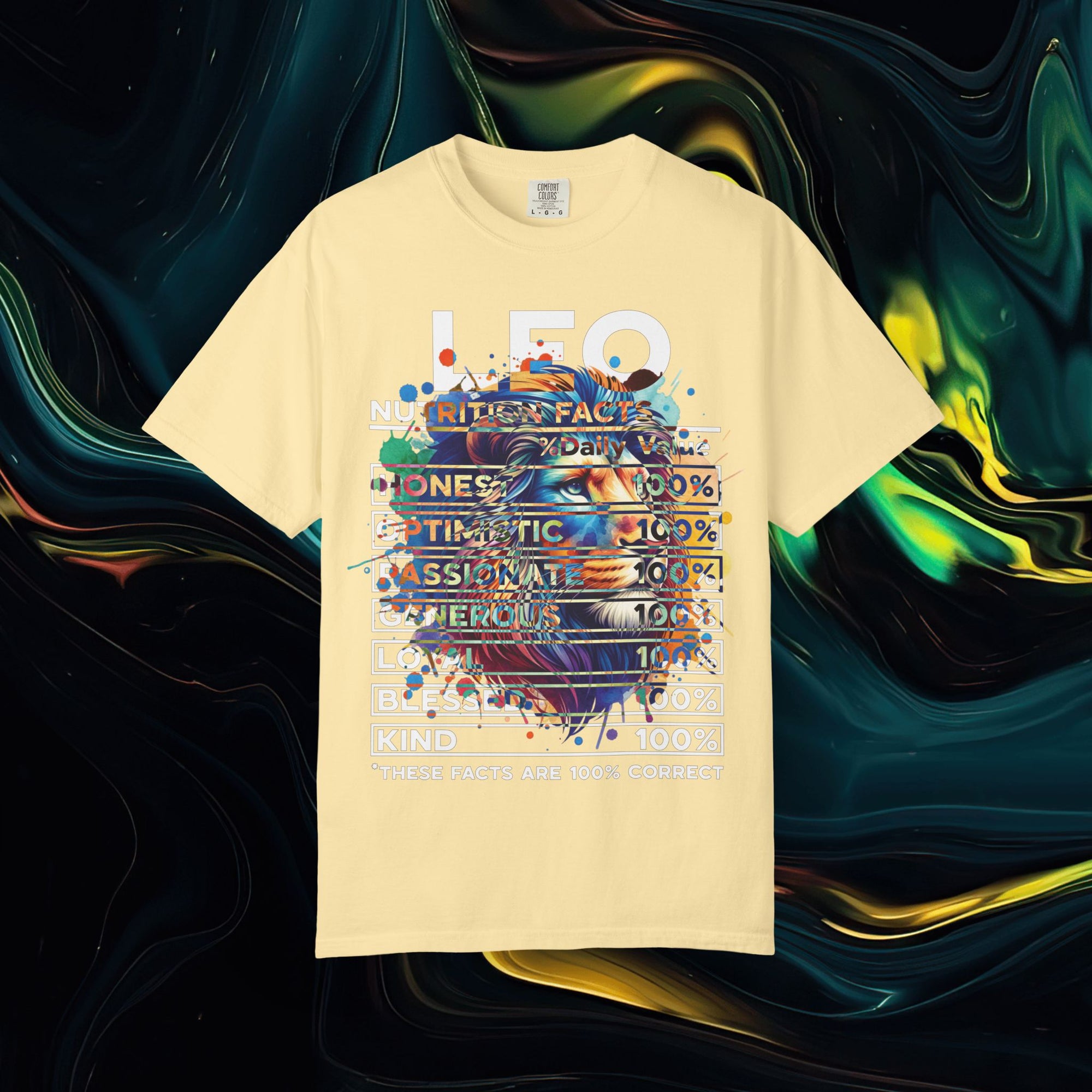 Leo | Comfort Colors C1717 | Unisex Garment-Dyed T-shirt