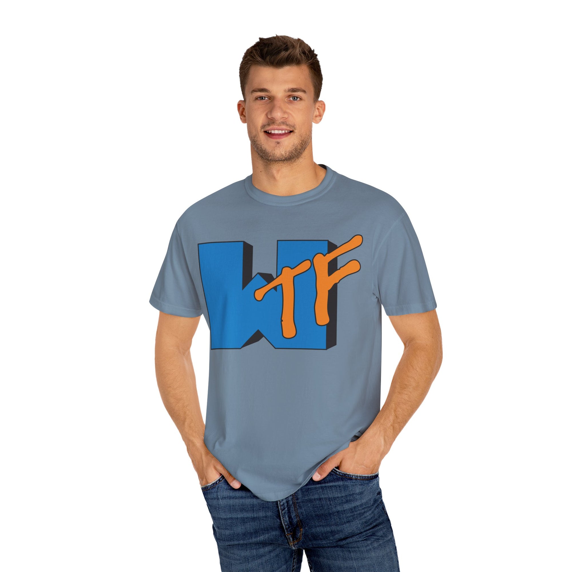Wtf | Comfort Colors C1717 | Unisex Garment-Dyed T-shirt