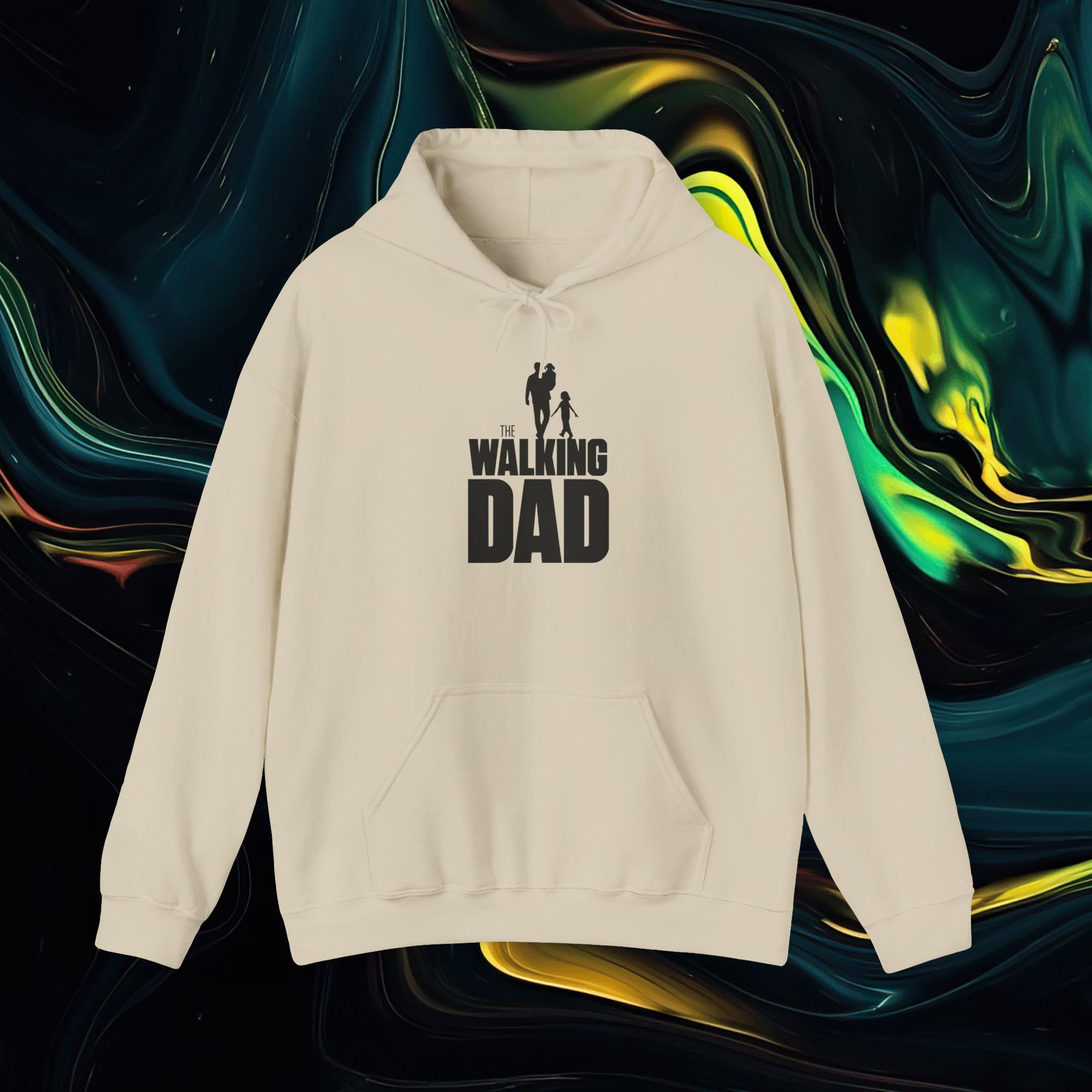 The Walking Dad | Gildan 18500 | Unisex Heavy Blend™ Hooded Sweatshirt