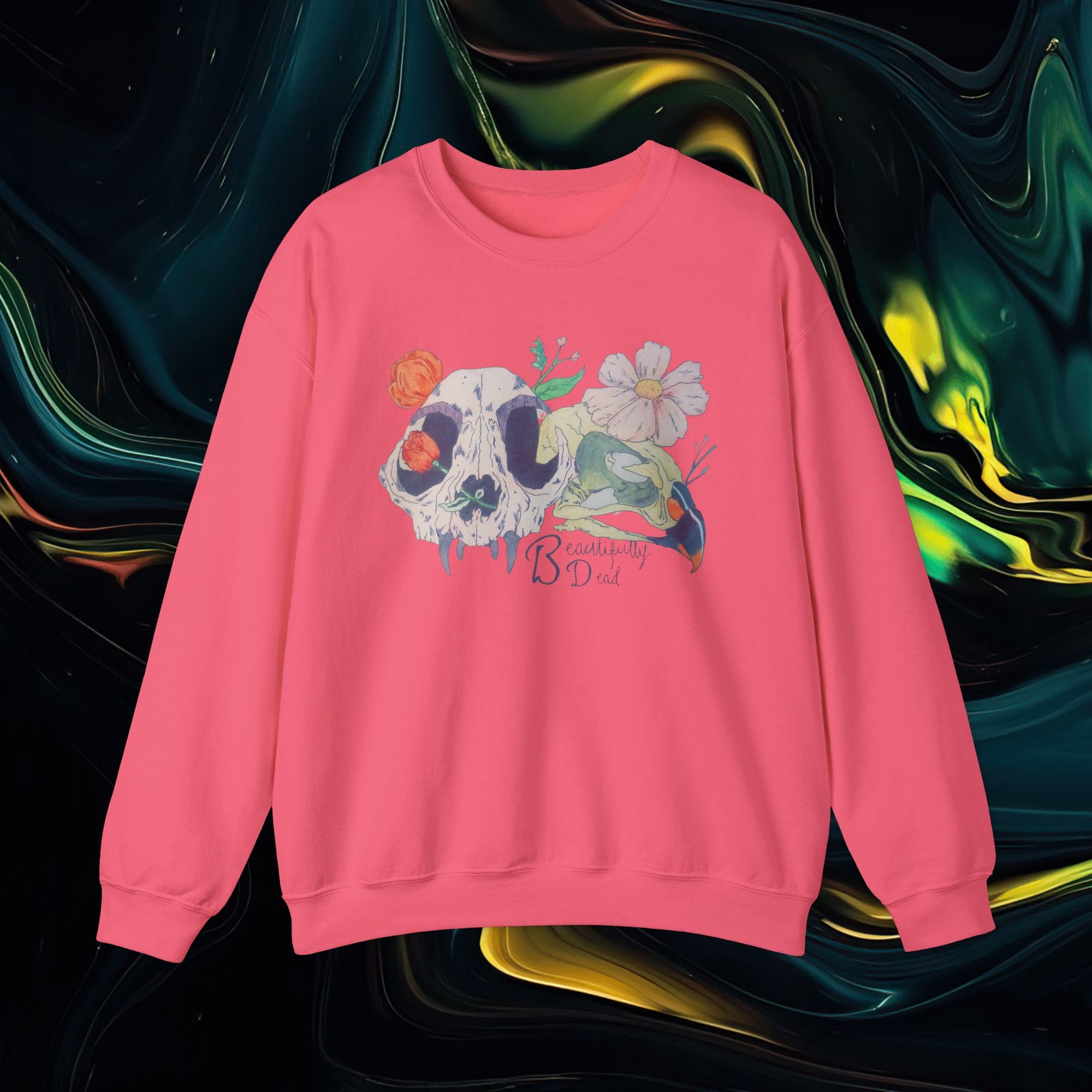 Beautifully Dead | Gildan 18000 | Unisex Heavy Blend™ Crewneck Sweatshirt