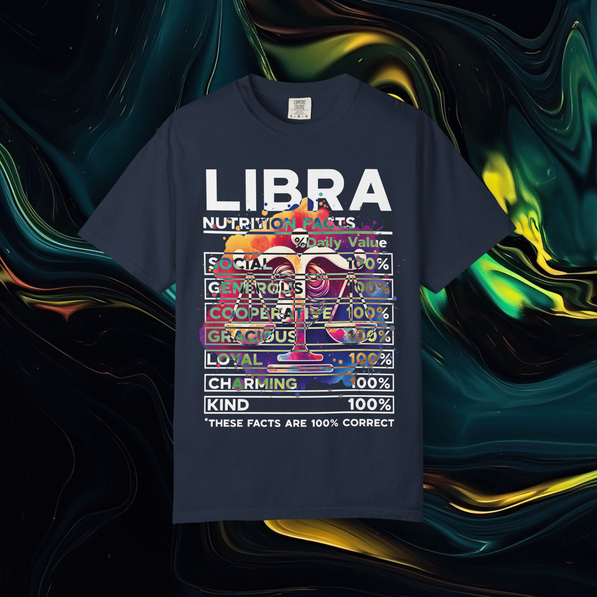 Libra | Comfort Colors C1717 | Unisex Garment-Dyed T-shirt