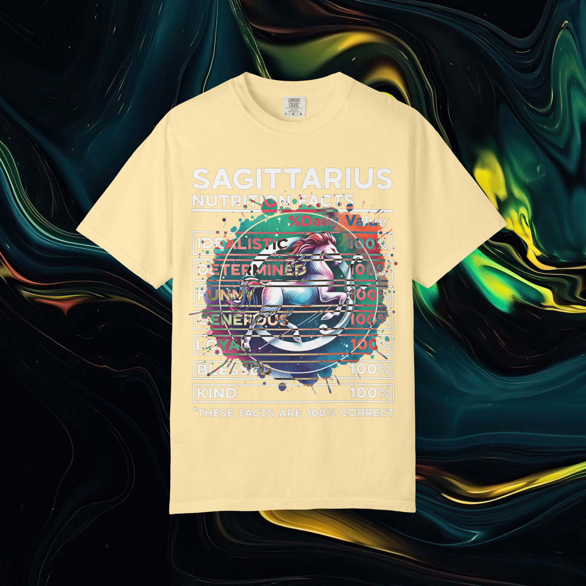 Sagittarius | Comfort Colors C1717 | Unisex Garment-Dyed T-shirt