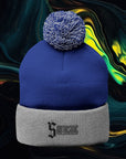 Southside | Pom-Pom Knit Cap (Embroidery)