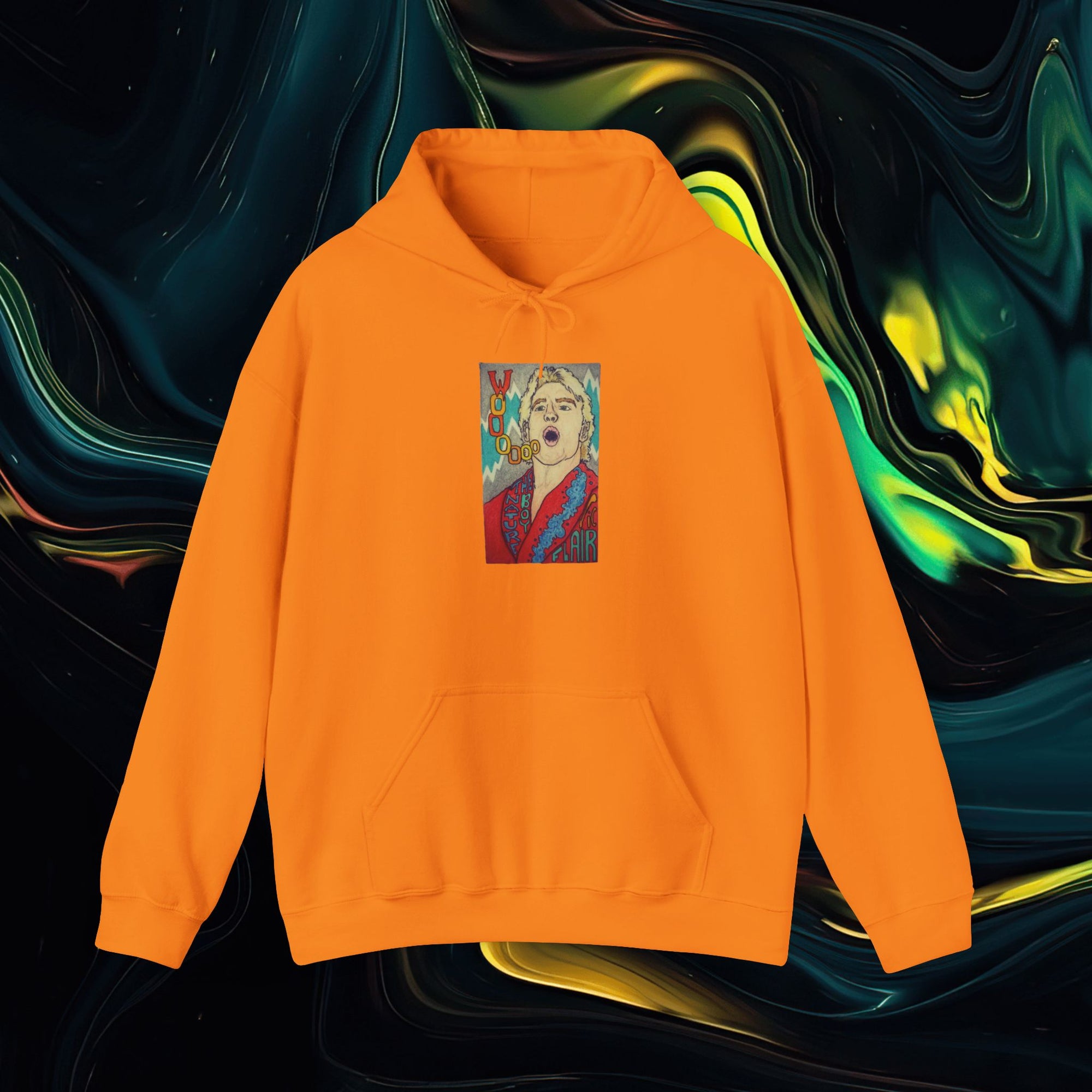 Wooo | Gildan 18500 | Unisex Heavy Blend™ Hooded Sweatshirt