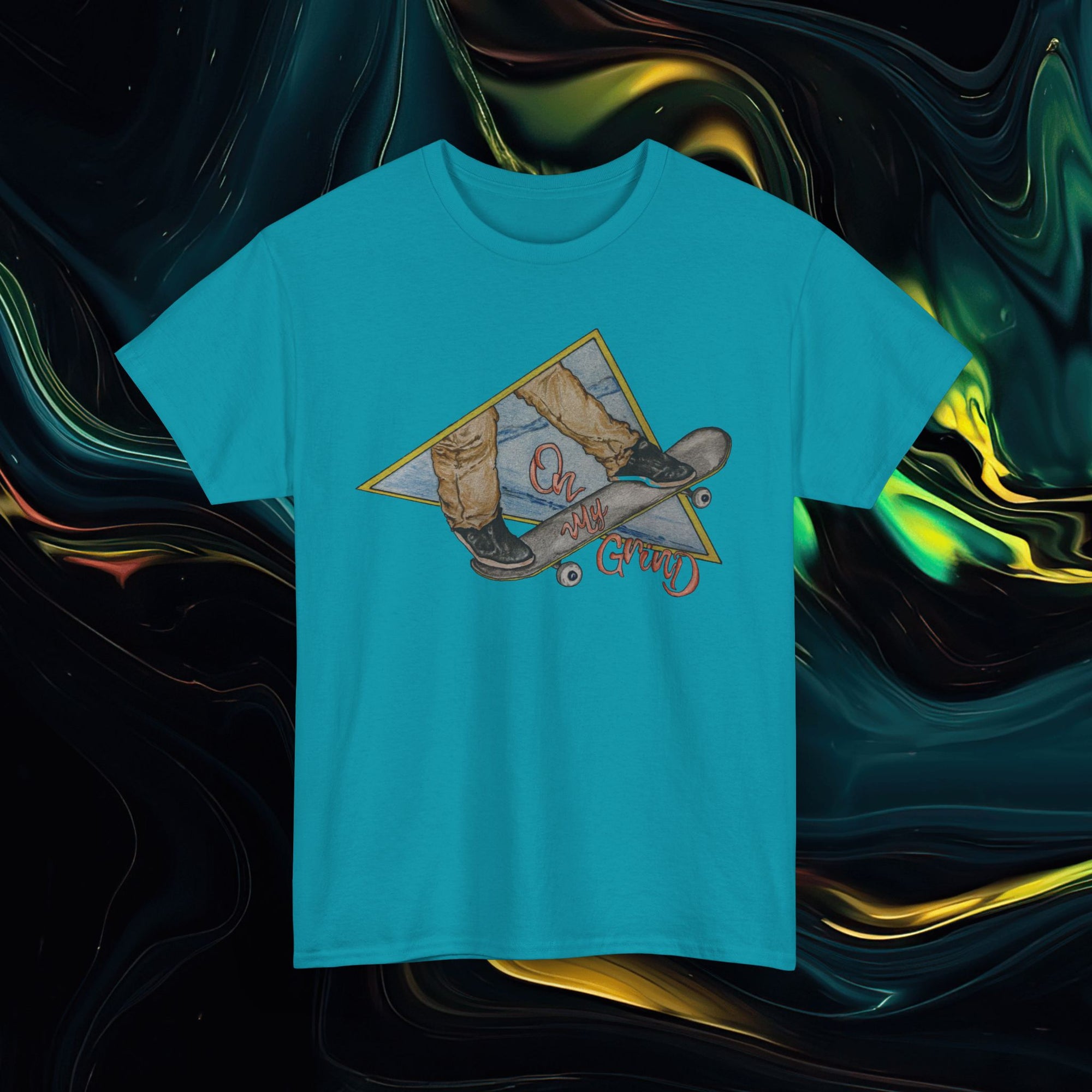 On My Grind | Gildan 5000 | Unisex Heavy Cotton Tee