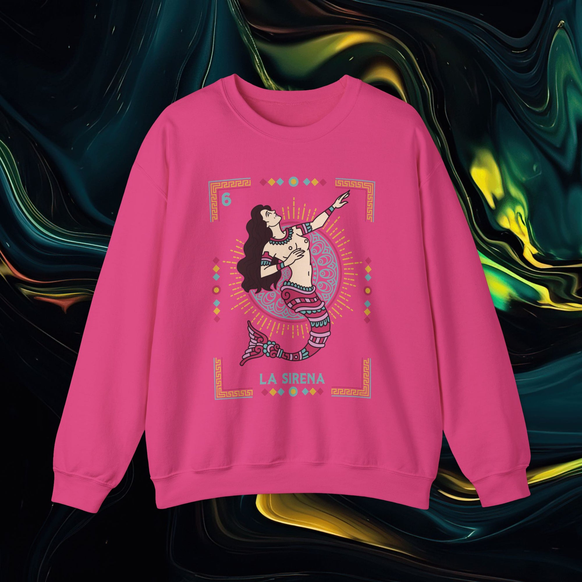 Sirena | Gildan 18000 | Unisex Heavy Blend™ Crewneck Sweatshirt