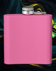Wooo | Stainless Steel Flask - 6oz Hip Flask for Parties & Celebrations