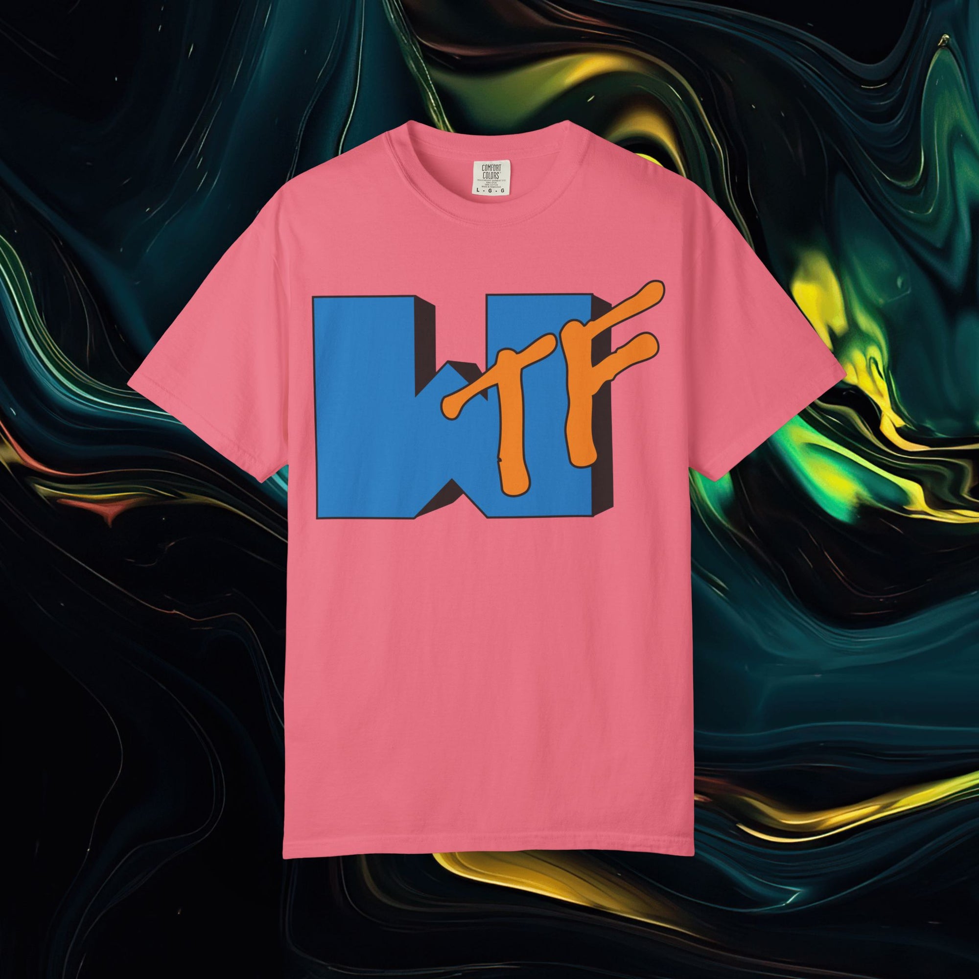 Wtf | Comfort Colors C1717 | Unisex Garment-Dyed T-shirt