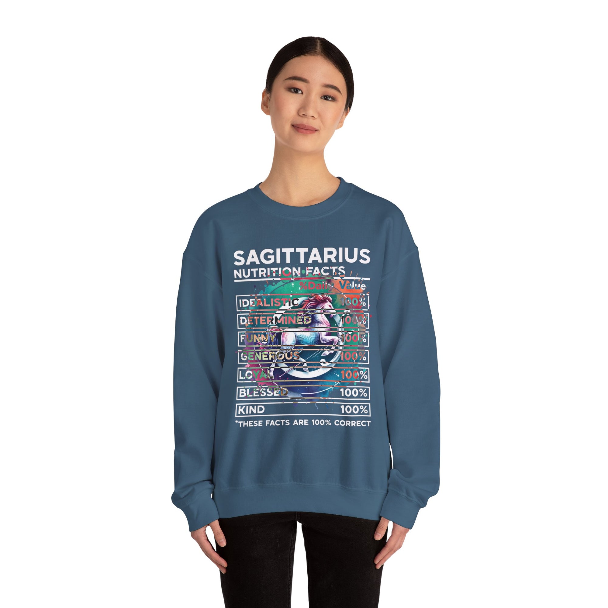Sagittarius | Gildan 18000 | Unisex Heavy Blend™ Crewneck Sweatshirt