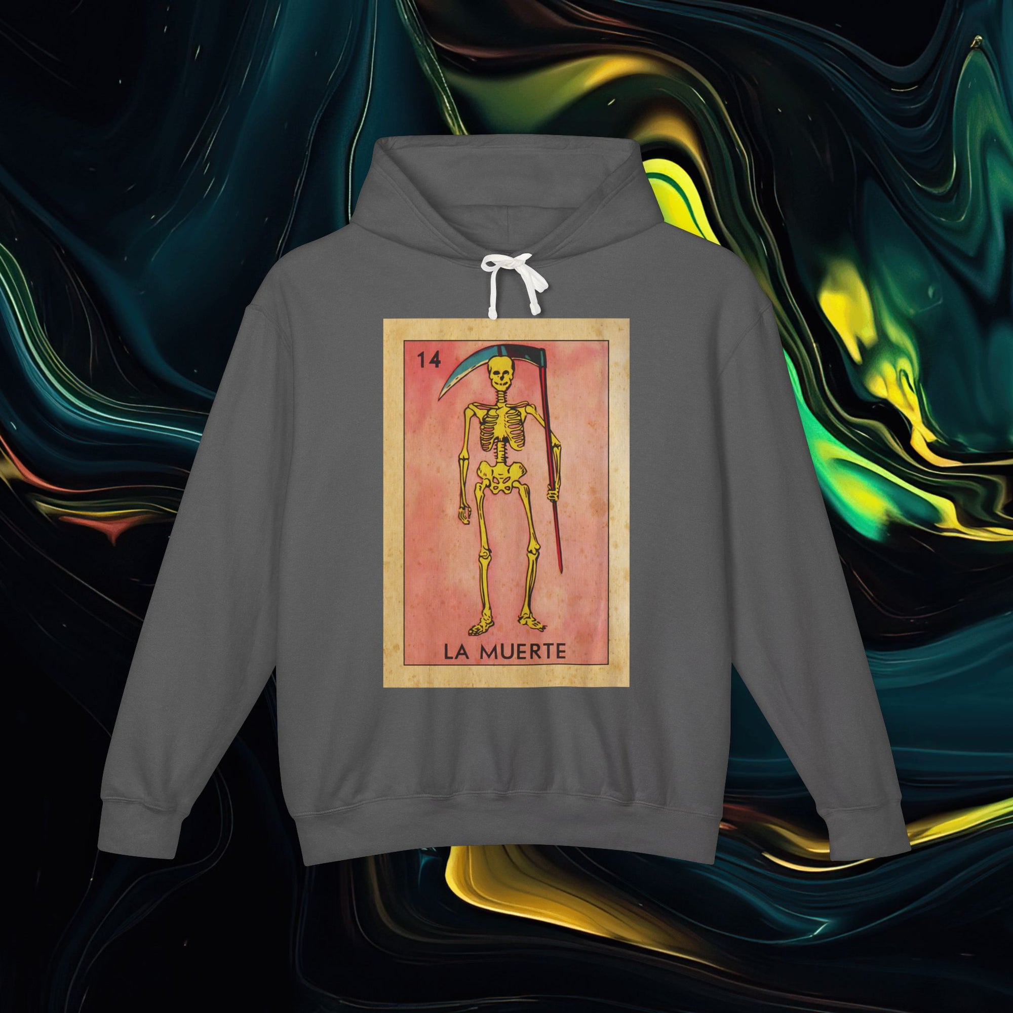 Muerte | Comfort Colors 1467 | Unisex Lightweight Hooded Sweatshirt