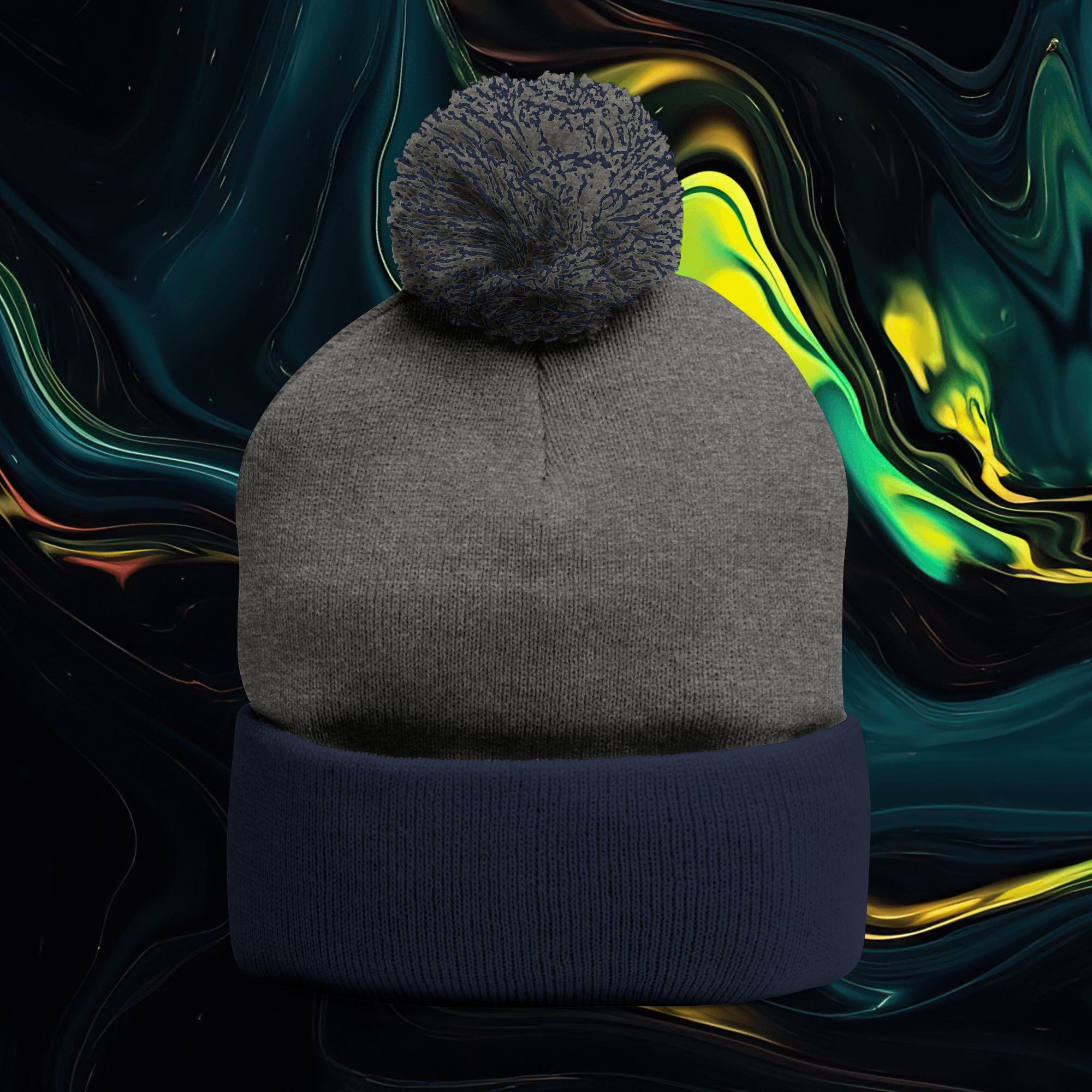 Rated R | Pom-Pom Knit Cap (Embroidery)