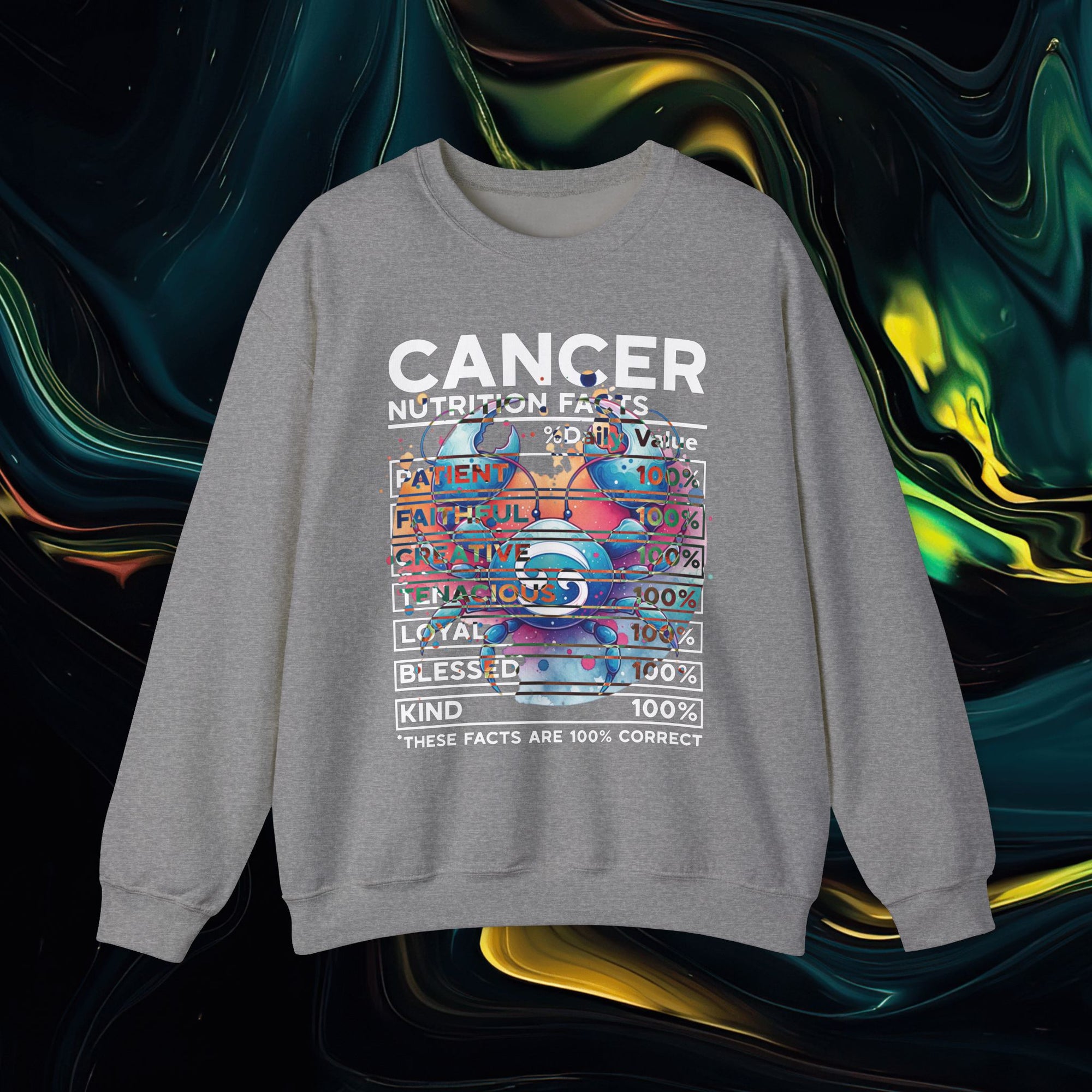 Cancer | Gildan 18000 | Unisex Heavy Blend™ Crewneck Sweatshirt
