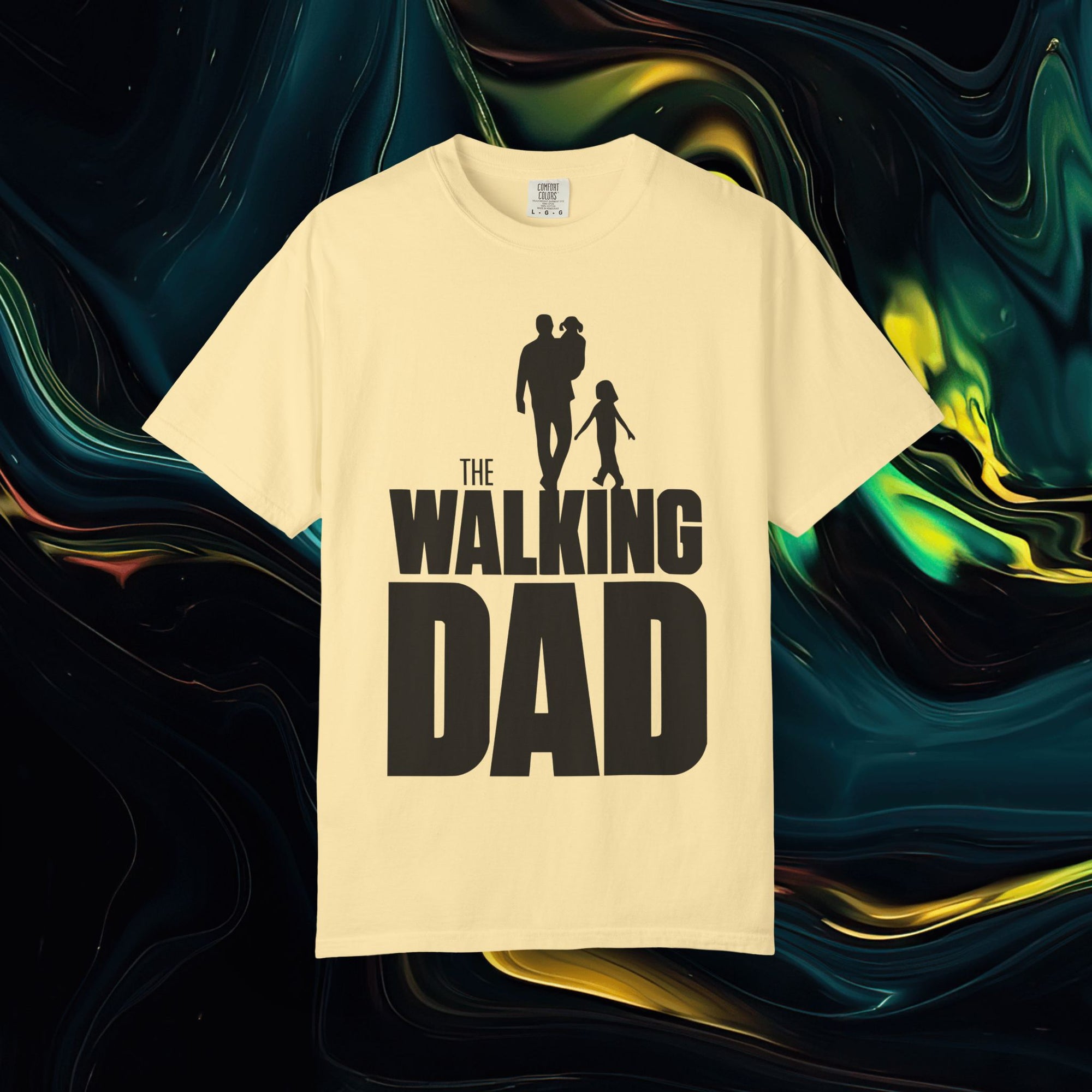 The Walking Dad | Comfort Colors C1717 | Unisex Garment-Dyed T-shirt
