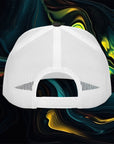 Solano Designs | Embroidered 5 Panel Trucker Cap - Trendy Casual Hat for Everyday Wear