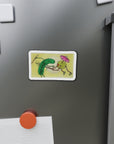 Olive Pickle Fight | Die-Cut Magnet | Perfect for Wrestling Fans & Collectors