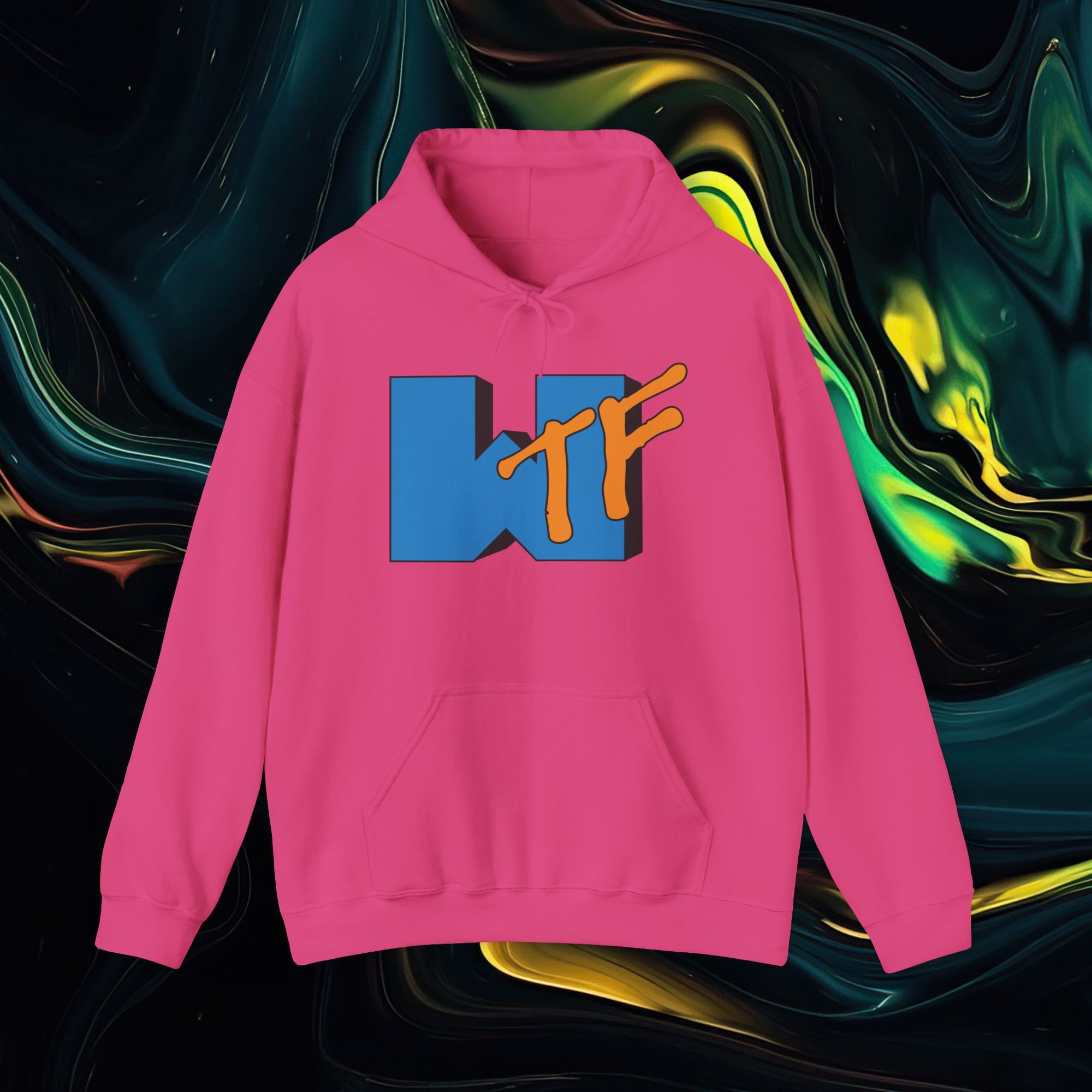 Wtf | Gildan 18500 | Unisex Heavy Blend™ Hooded Sweatshirt