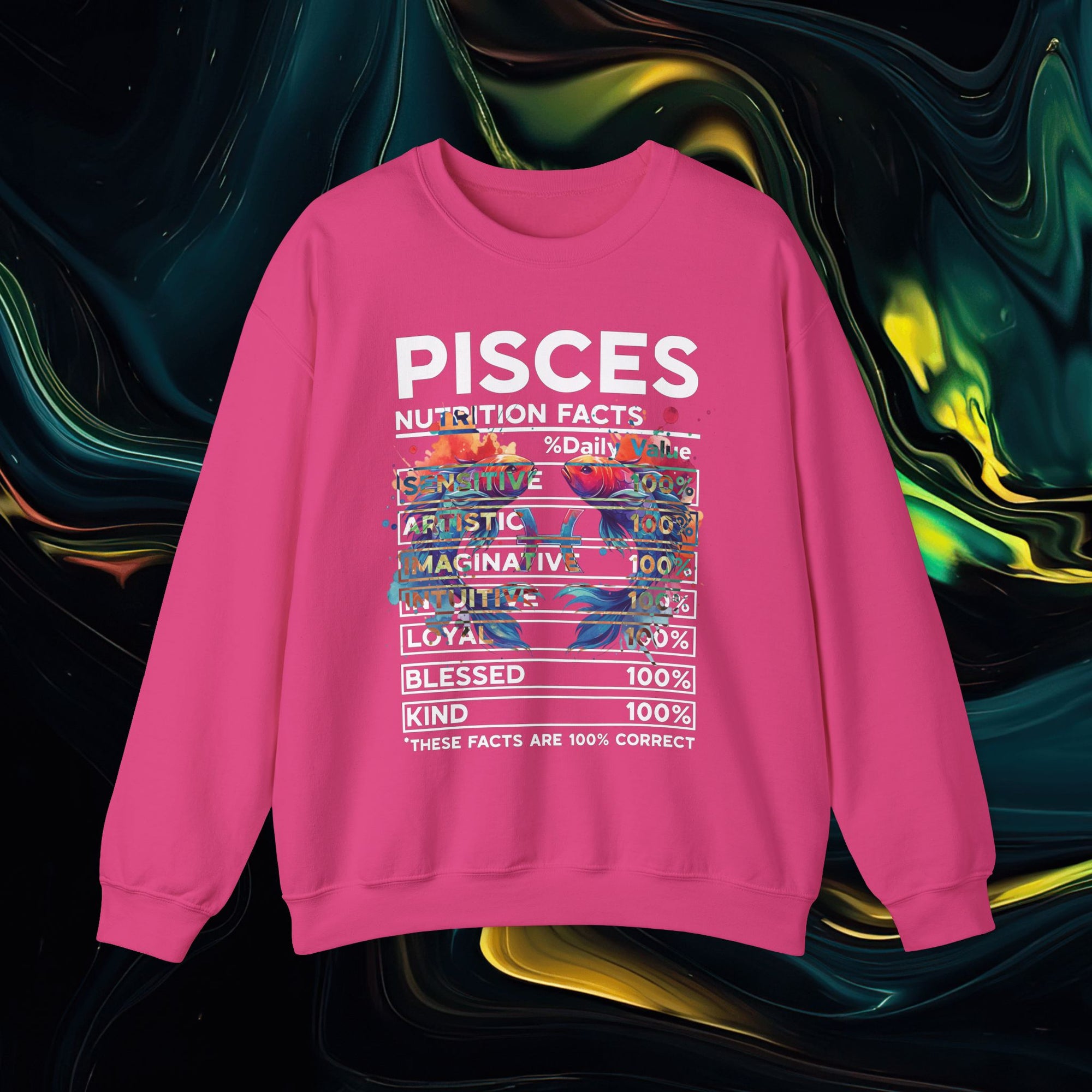 Pisces | Gildan 18000 | Unisex Heavy Blend™ Crewneck Sweatshirt