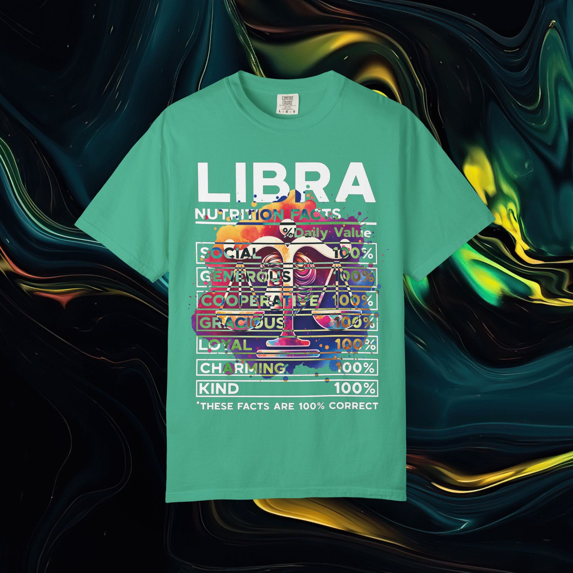 Libra | Comfort Colors C1717 | Unisex Garment-Dyed T-shirt