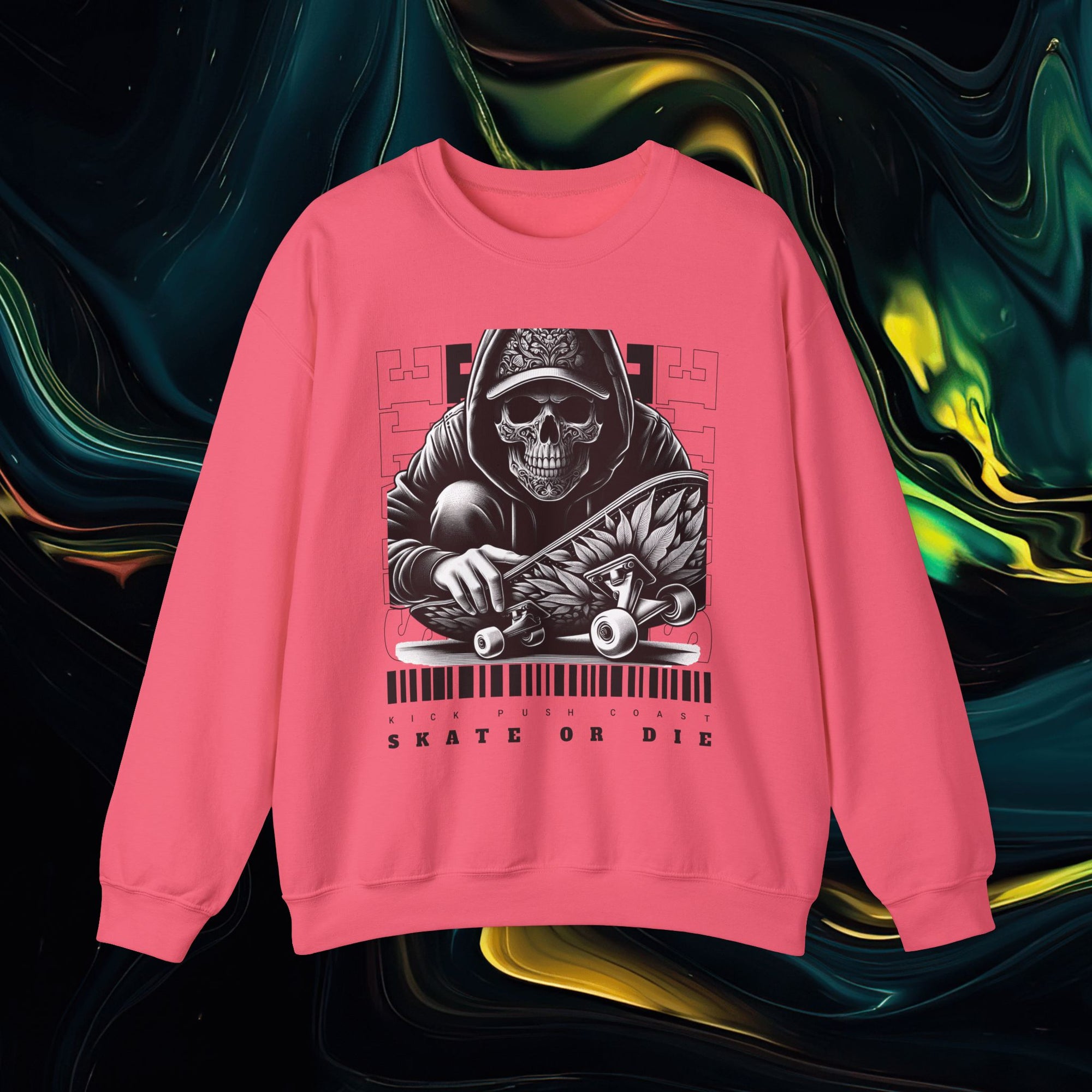 Skate or Die | Gildan 18000 | Unisex Heavy Blend™ Crewneck Sweatshirt