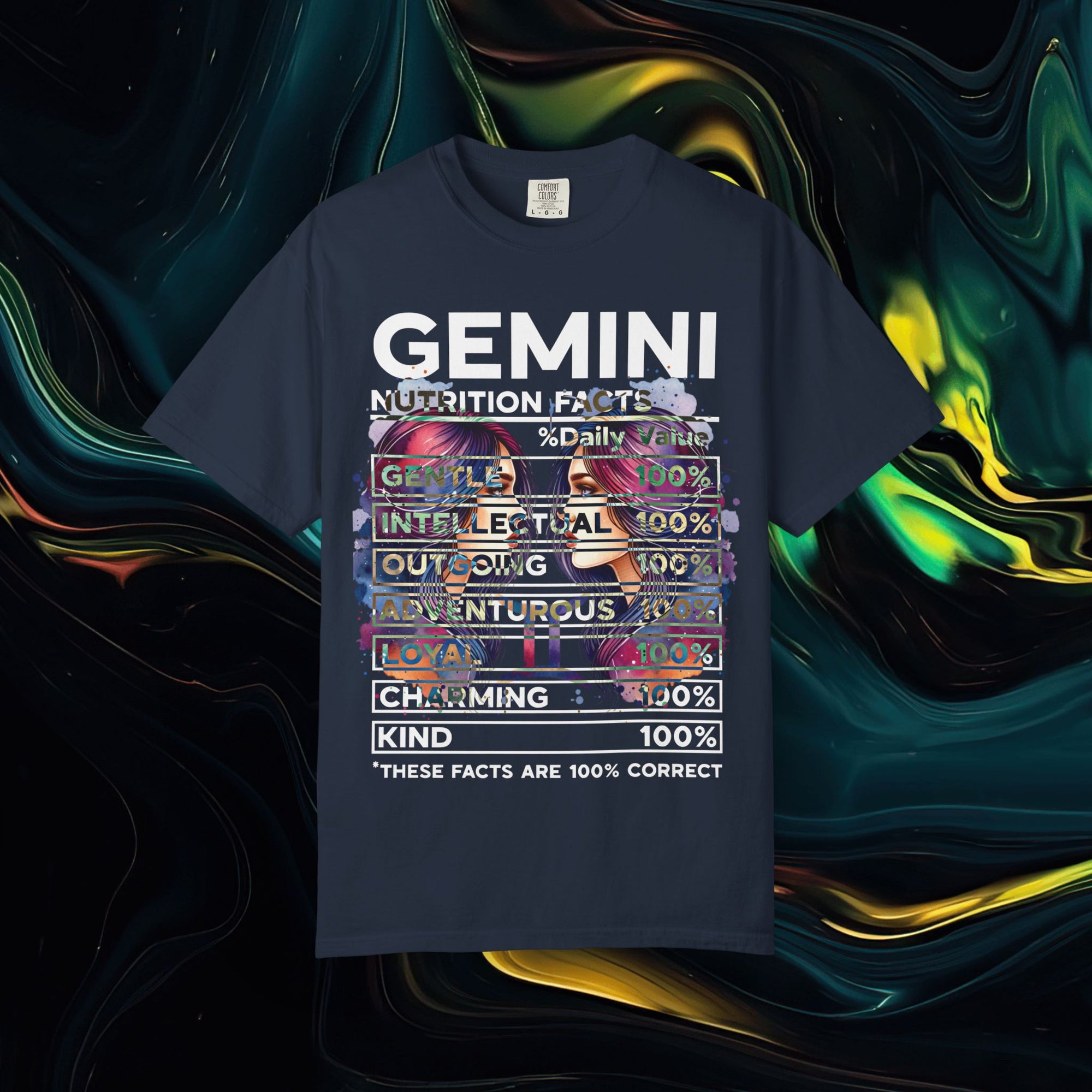 Gemini | Comfort Colors C1717 | Unisex Garment-Dyed T-shirt