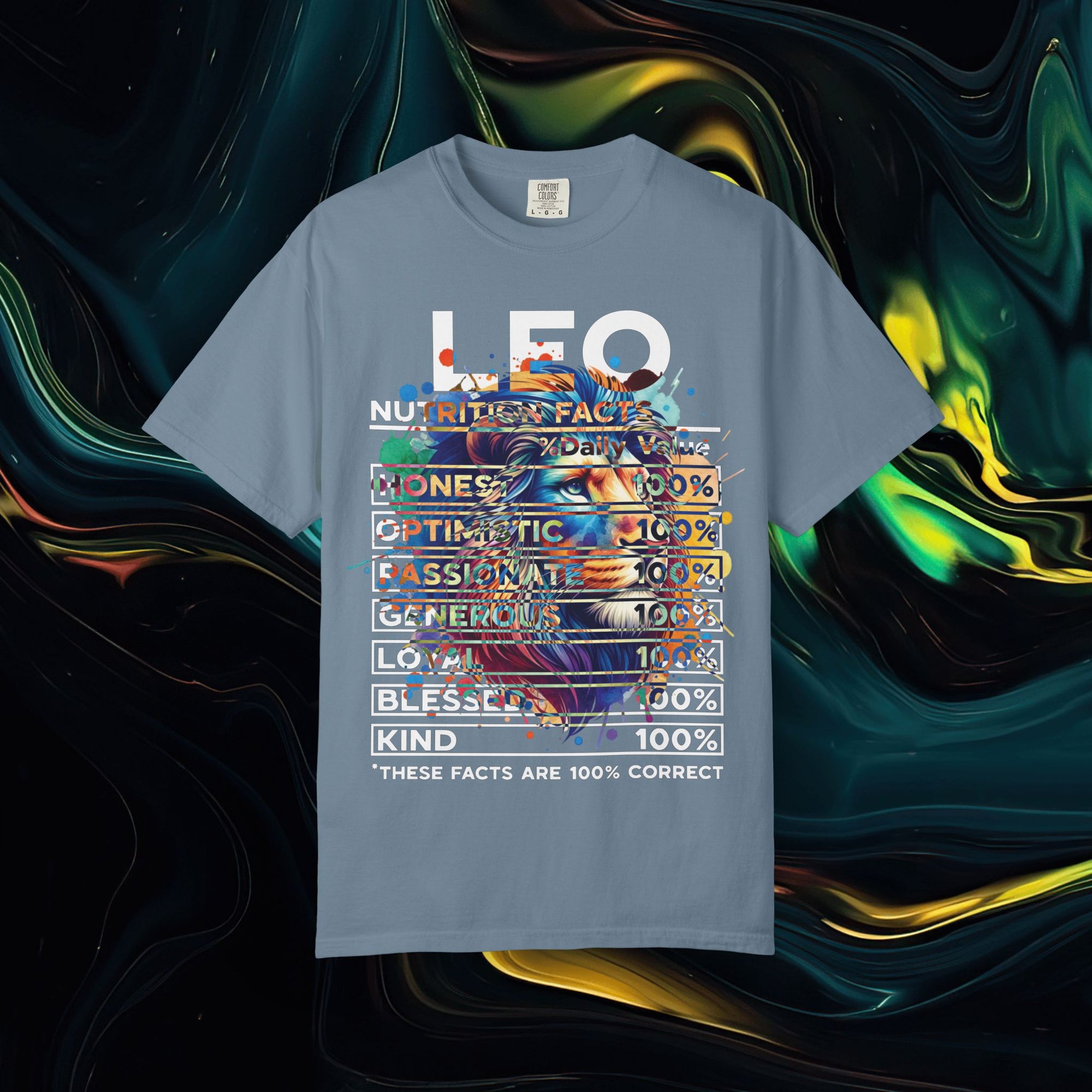 Leo | Comfort Colors C1717 | Unisex Garment-Dyed T-shirt