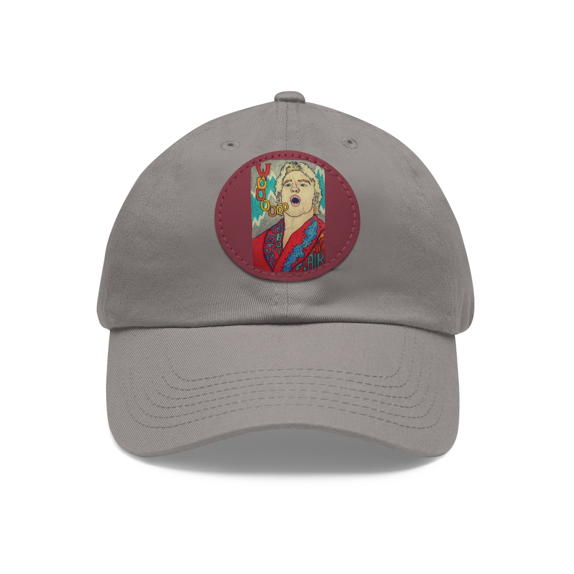 Wooo | Dad Hat with Leather Patch