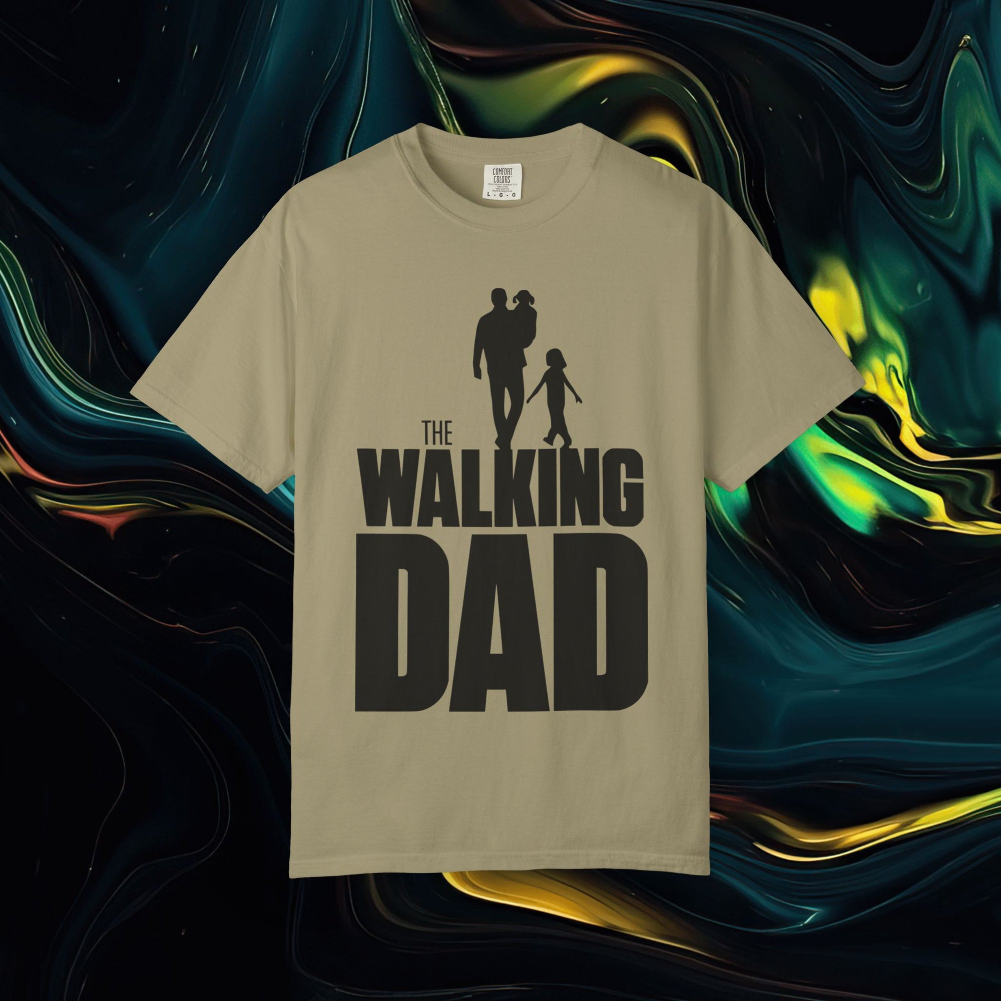 The Walking Dad | Comfort Colors C1717 | Unisex Garment-Dyed T-shirt