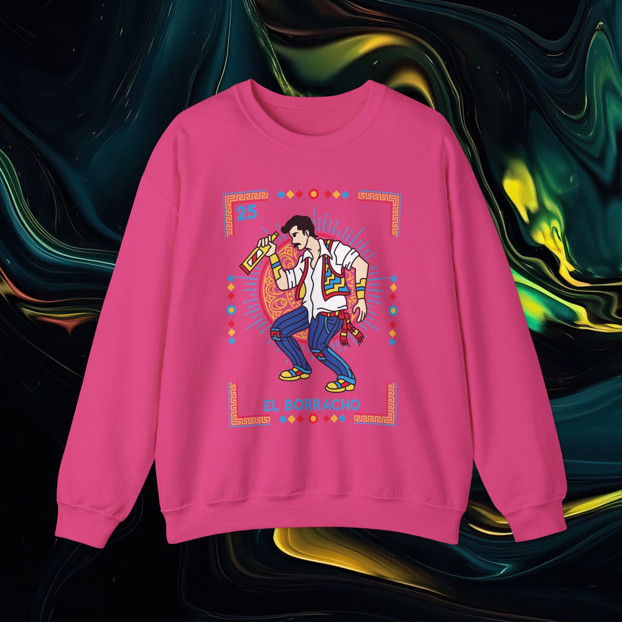 Borracho | Gildan 18000 | Unisex Heavy Blend™ Crewneck Sweatshirt